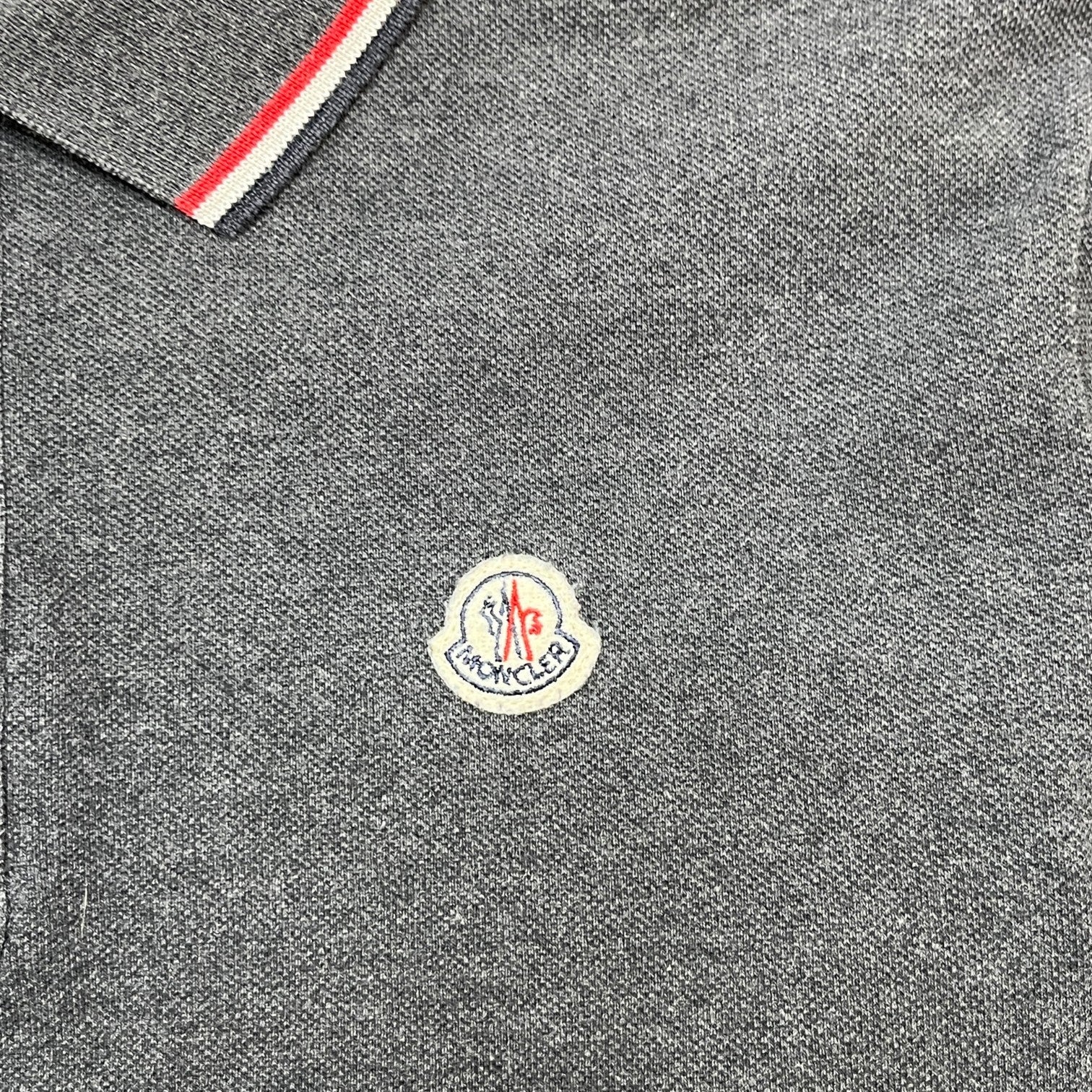 Men's Maglia Polo Shirt Grey Size L