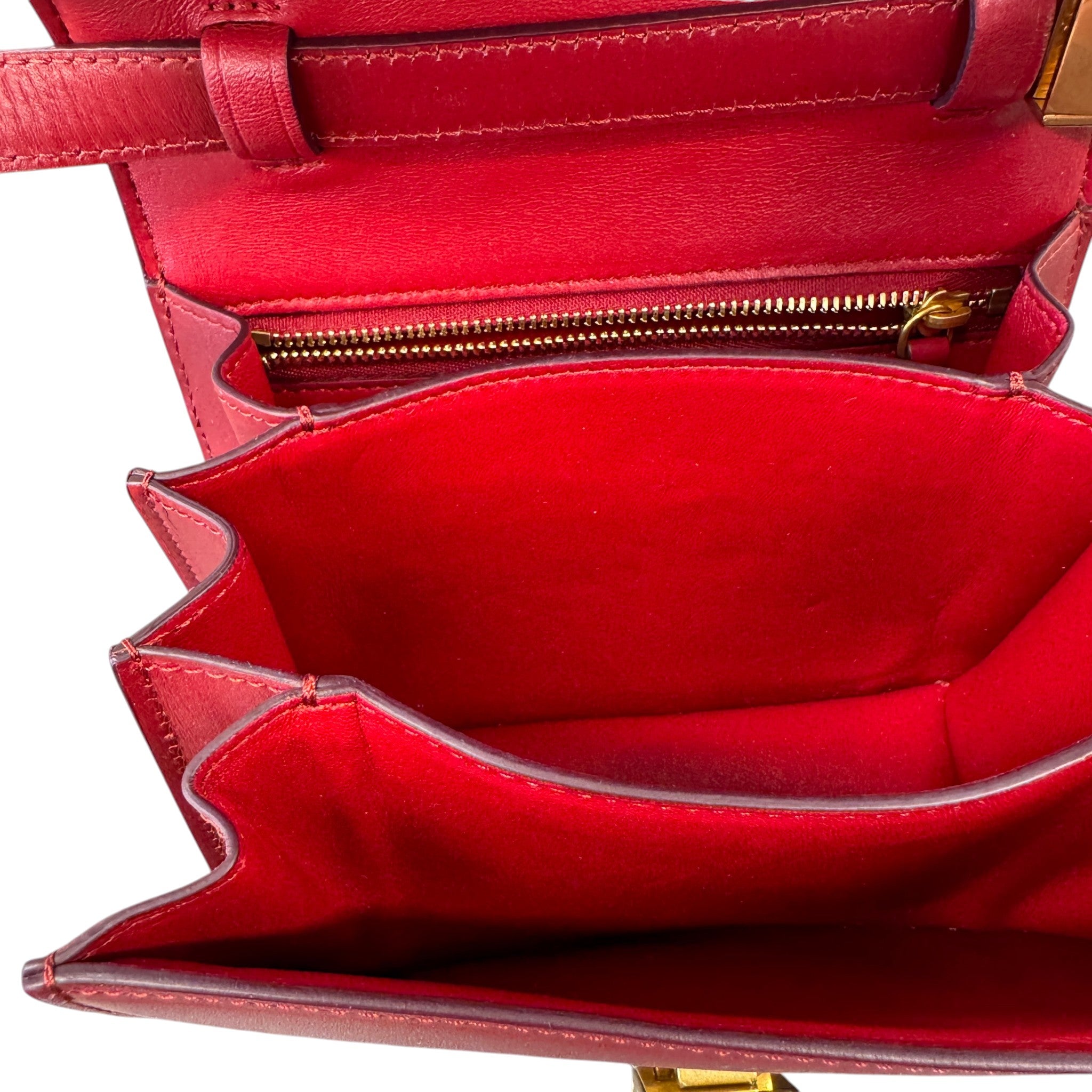 Women's Classic Box Bag Red
