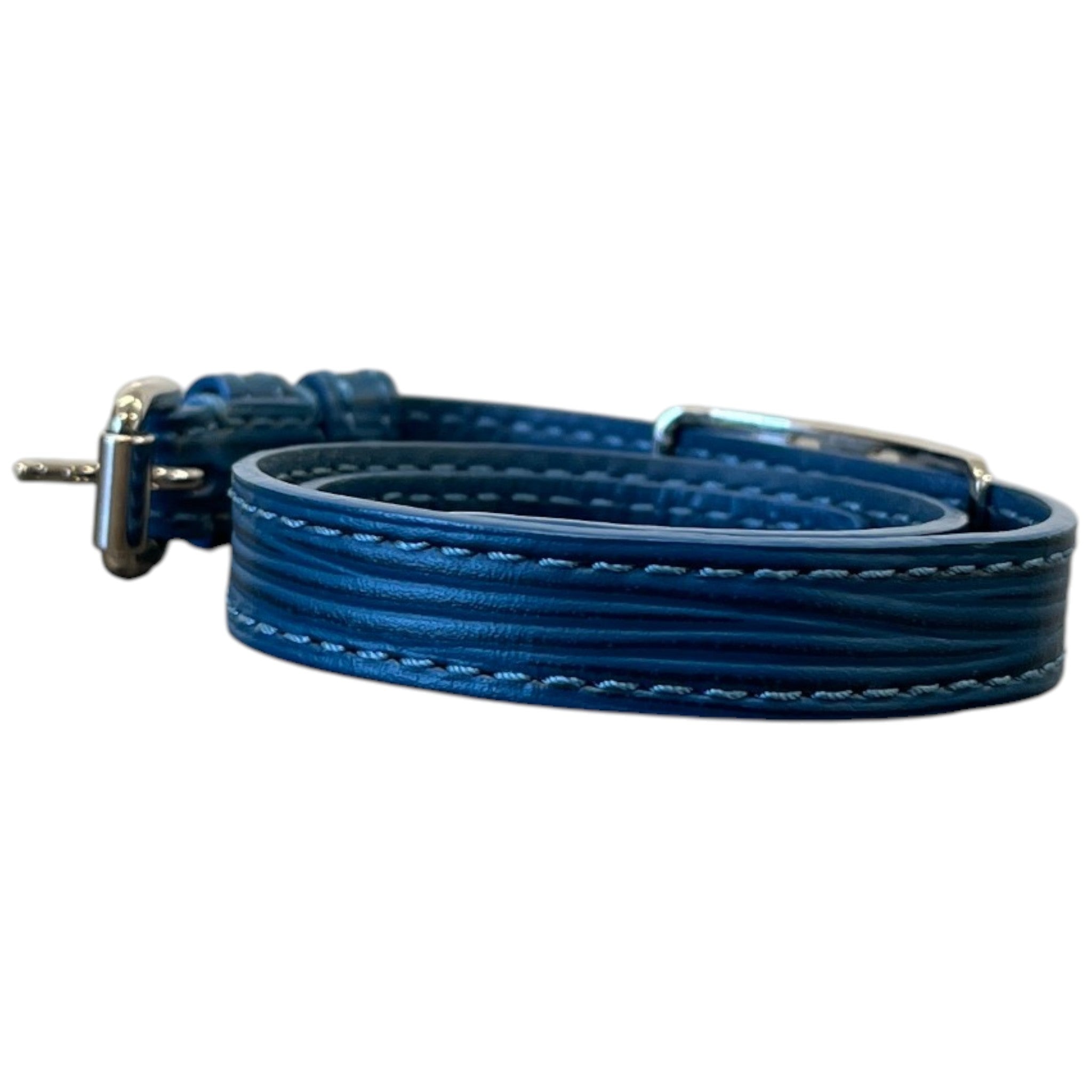 Men's Epi Wrap Bracelet Blue