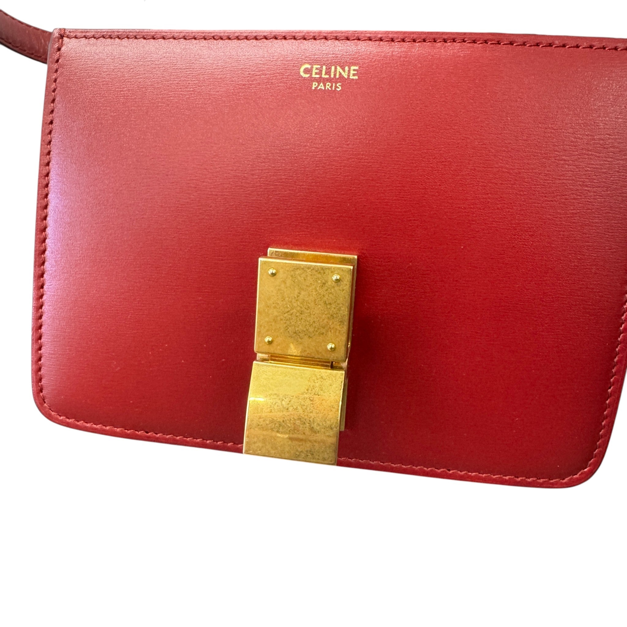Women's Classic Box Bag Red