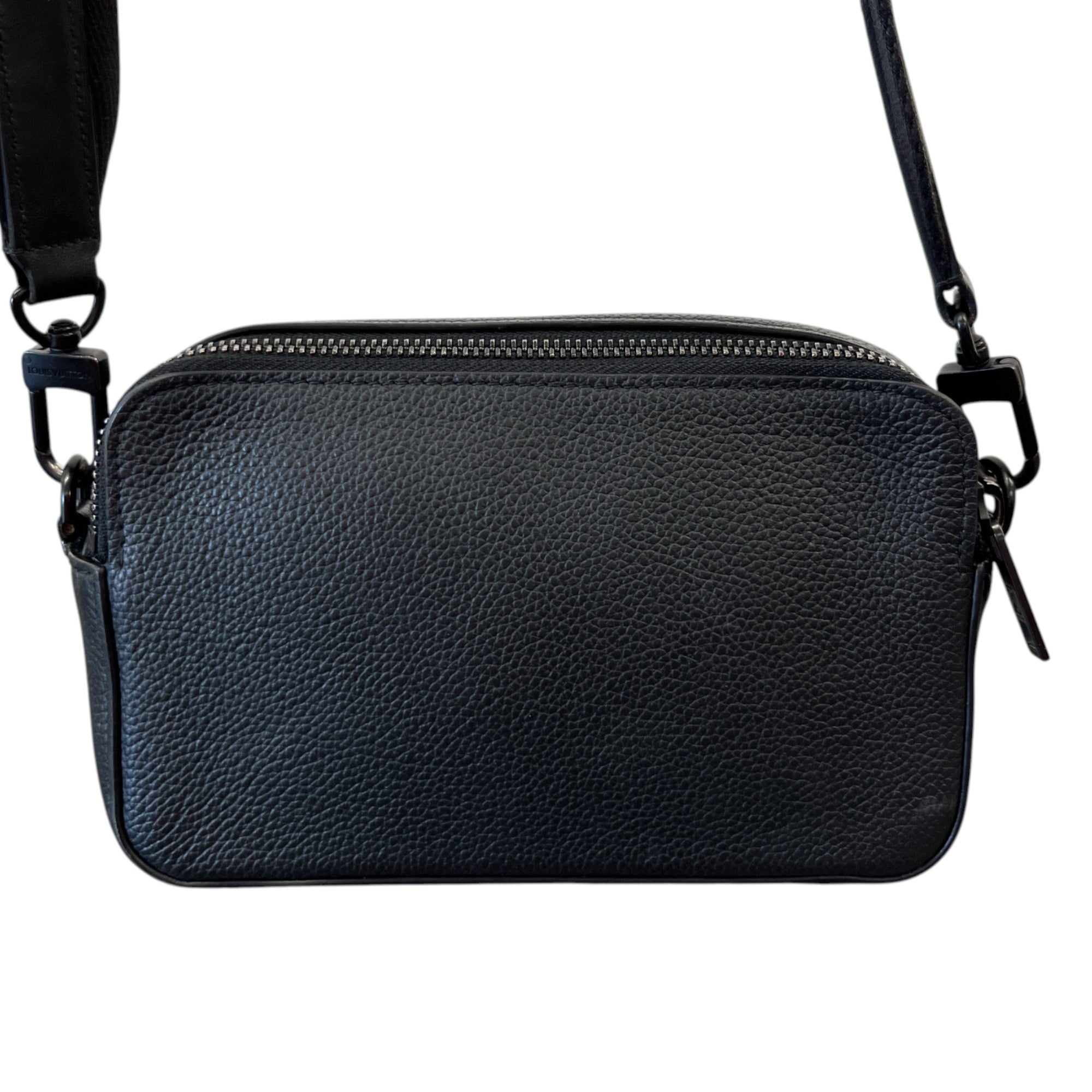 Men's Alpha Wearable Wallet Bag Black