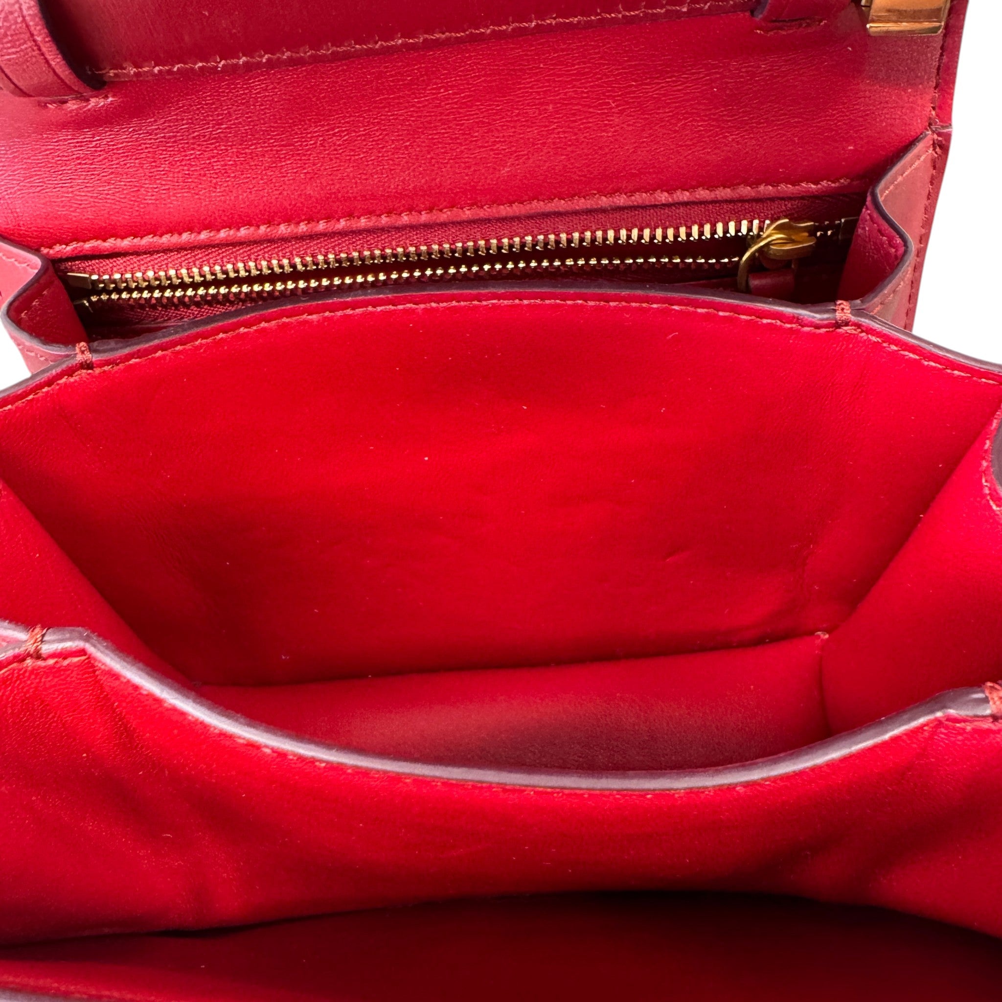Women's Classic Box Bag Red