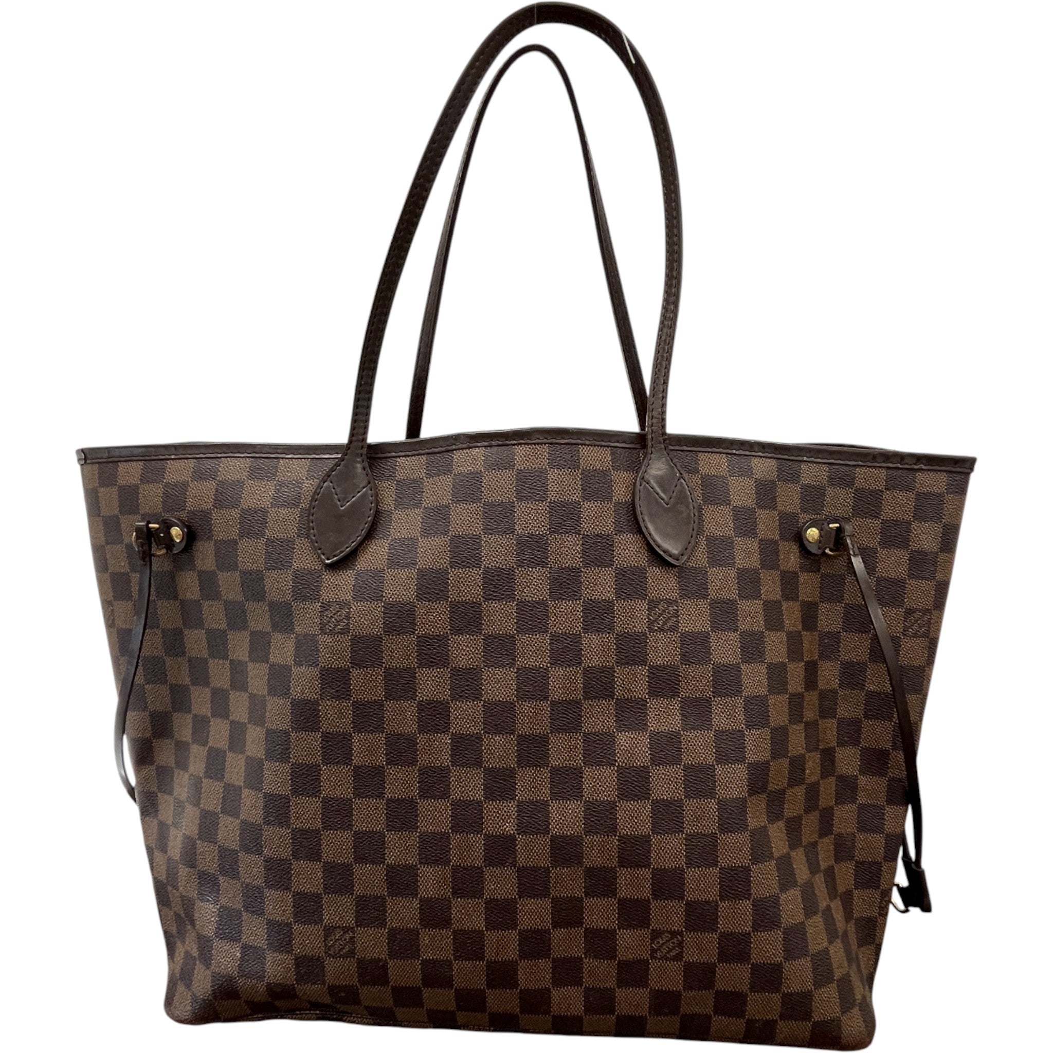 Women's Damier Ebene Neverfull Gm Bag Brown