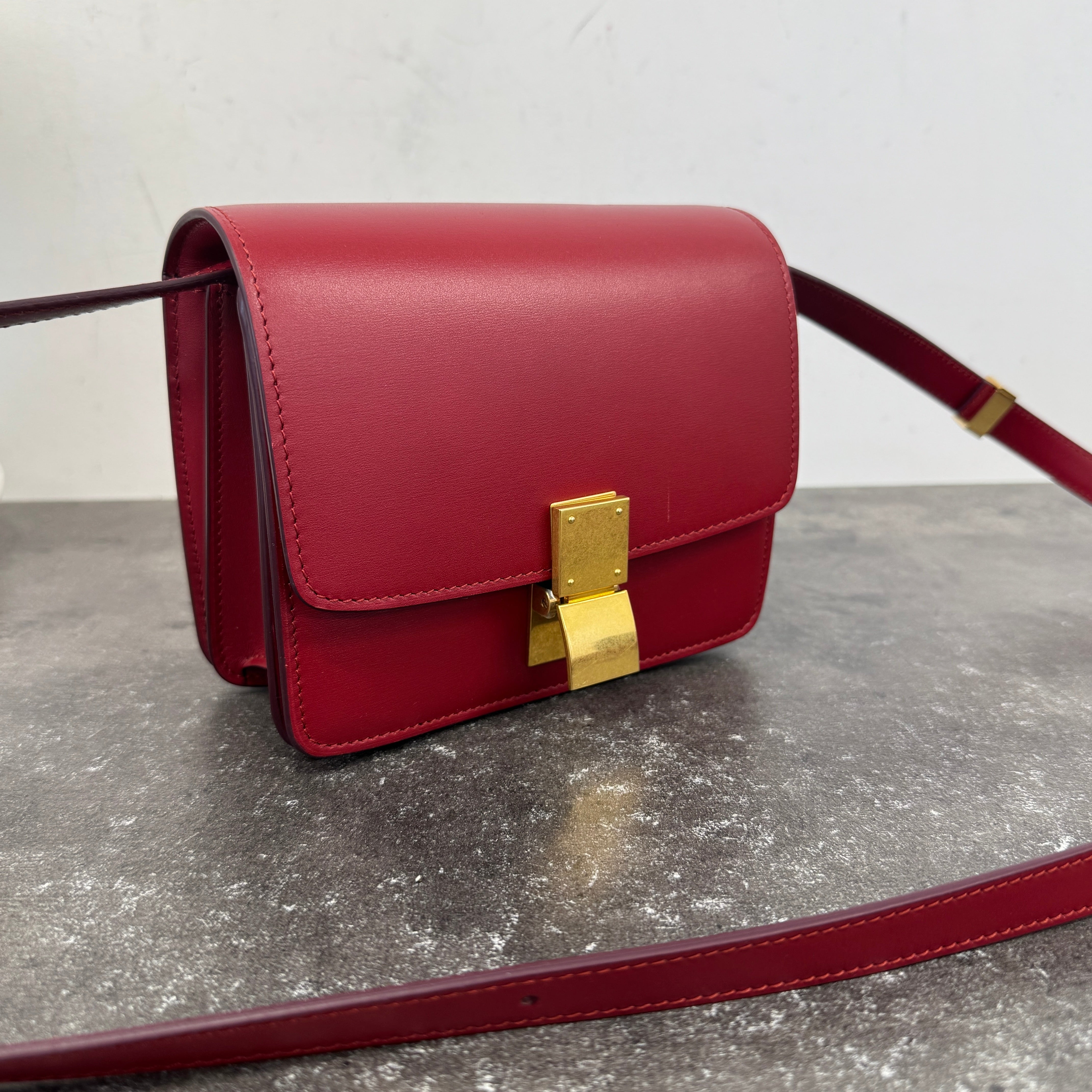Women's Classic Box Bag Red
