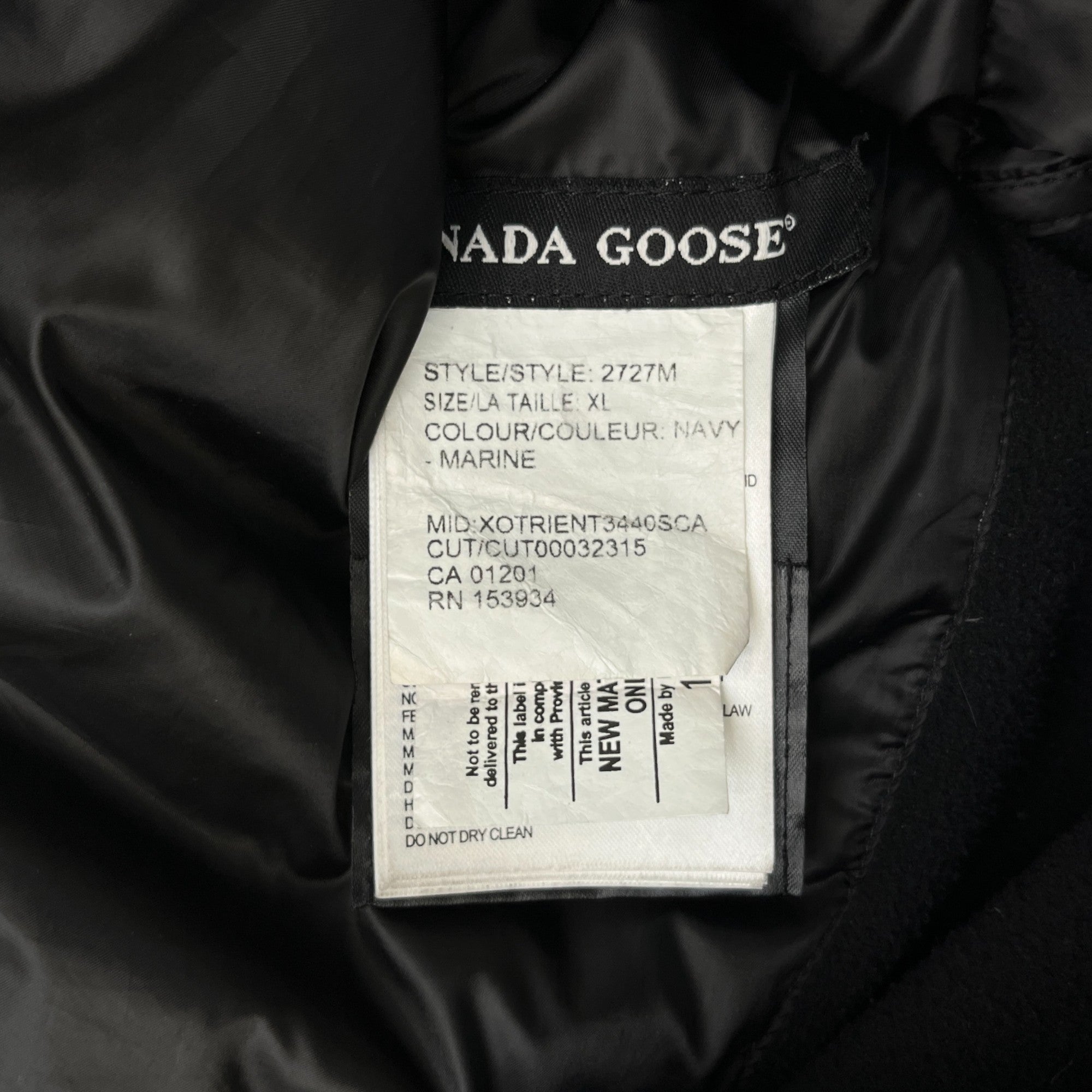 Men's Hybridge Lite Down Jacket Navy Size XL