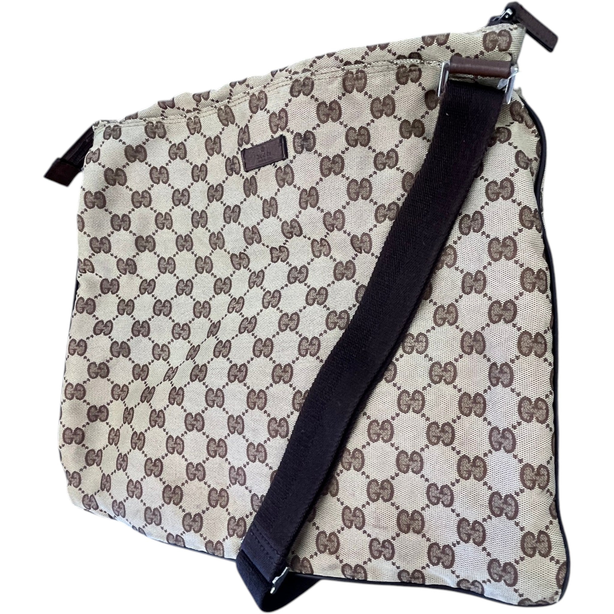 Women's Gg Supreme Messenger Bag Beige