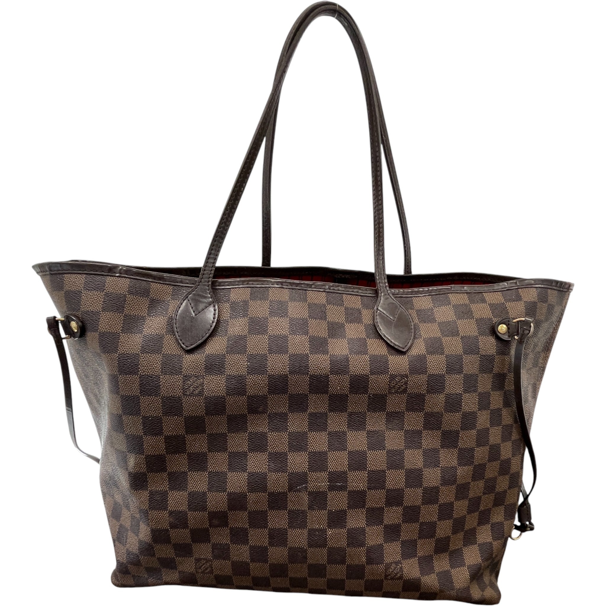 Women's Damier Ebene Neverfull Gm Bag Brown