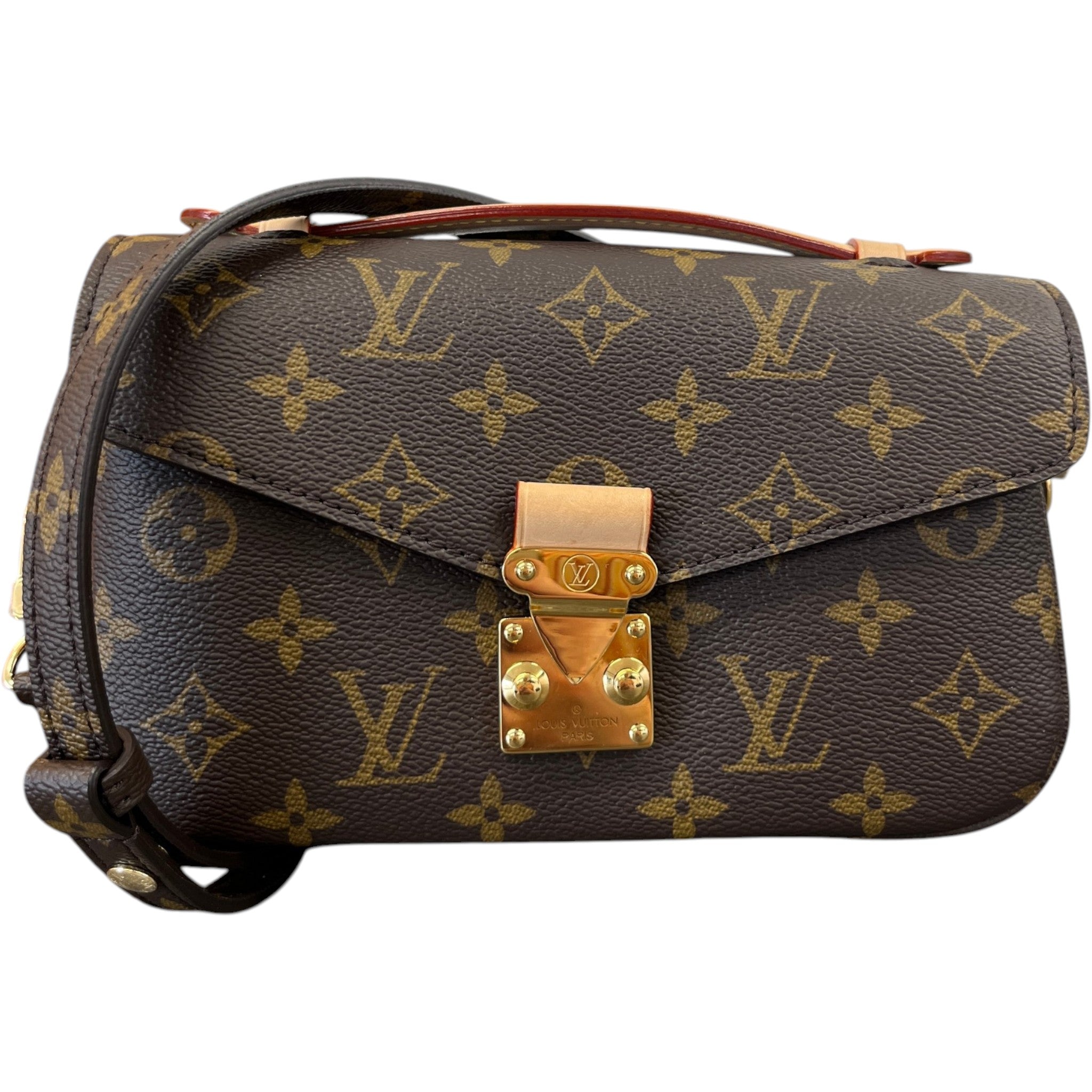 Women's Monogram Pochette Métis East West Handbag Brown