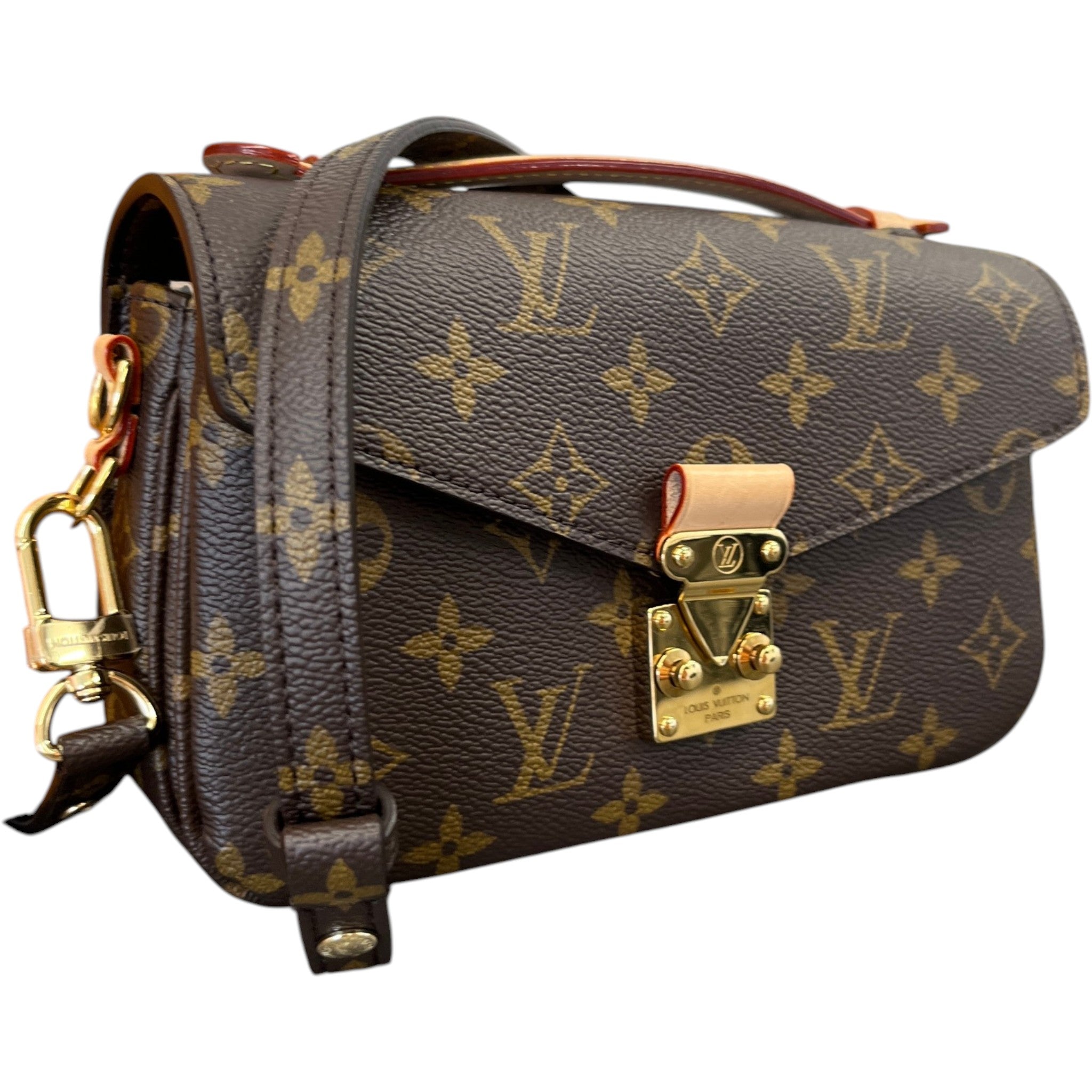 Women's Monogram Pochette Métis East West Handbag Brown