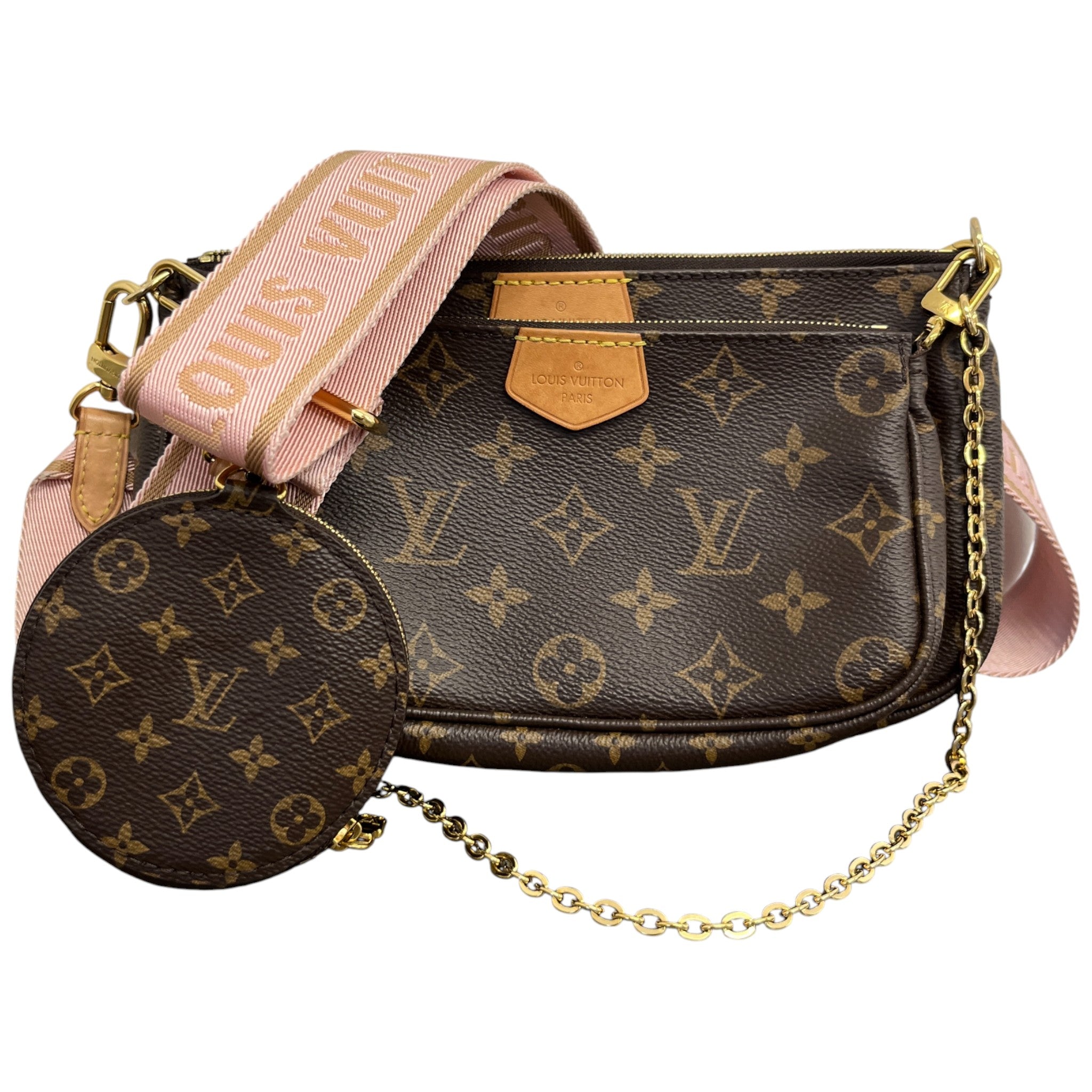 Women's Monogram Multi Pochette Bag Brown