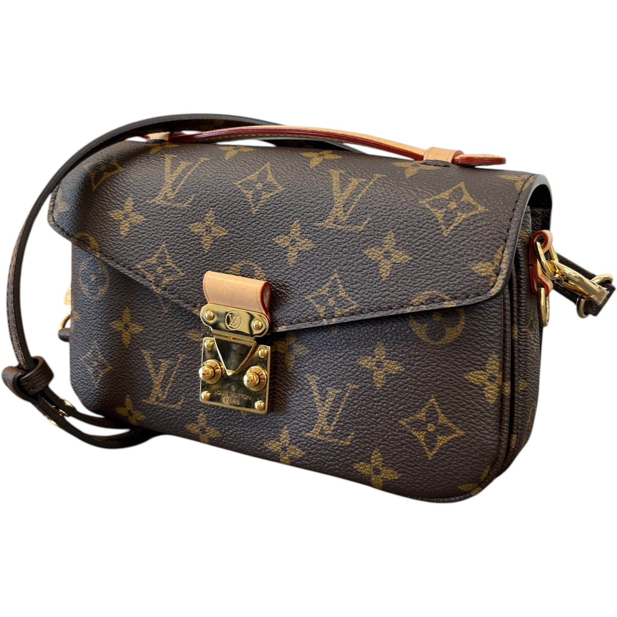 Women's Monogram Pochette Métis East West Handbag Brown