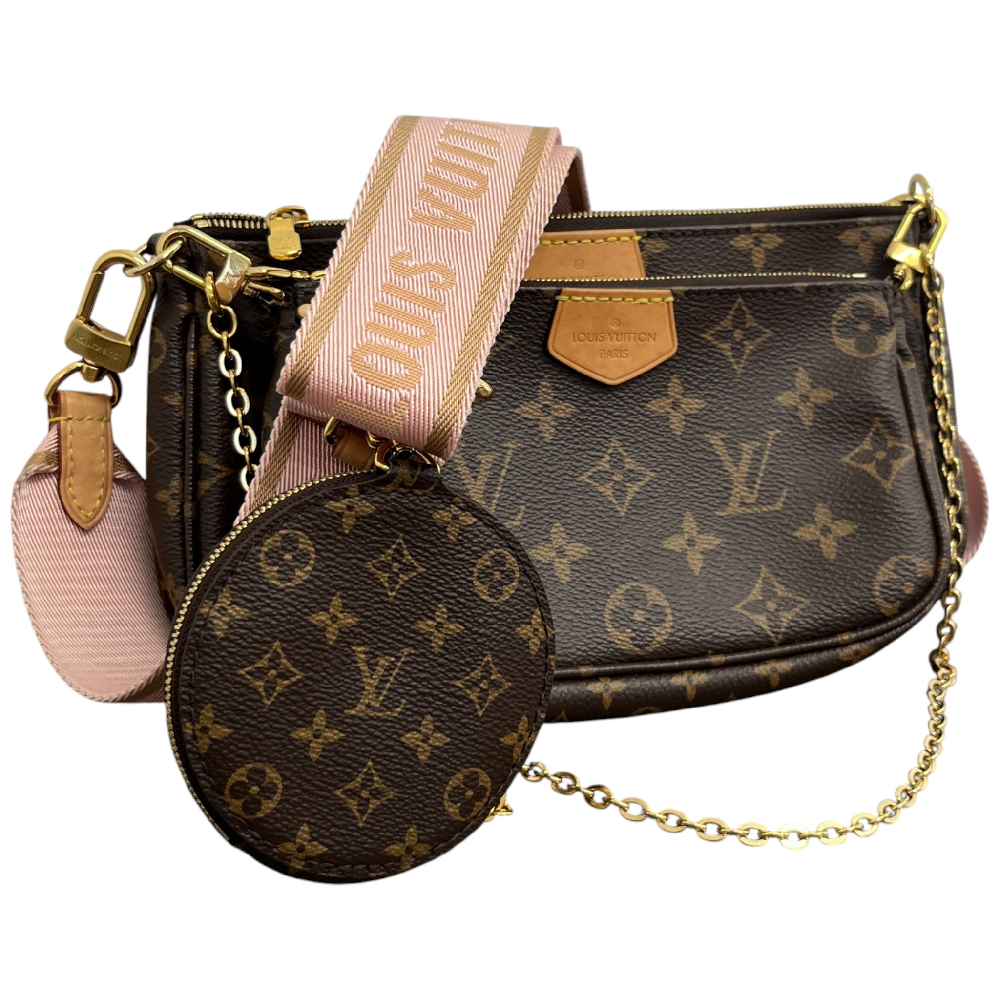 Women's Monogram Multi Pochette Bag Brown