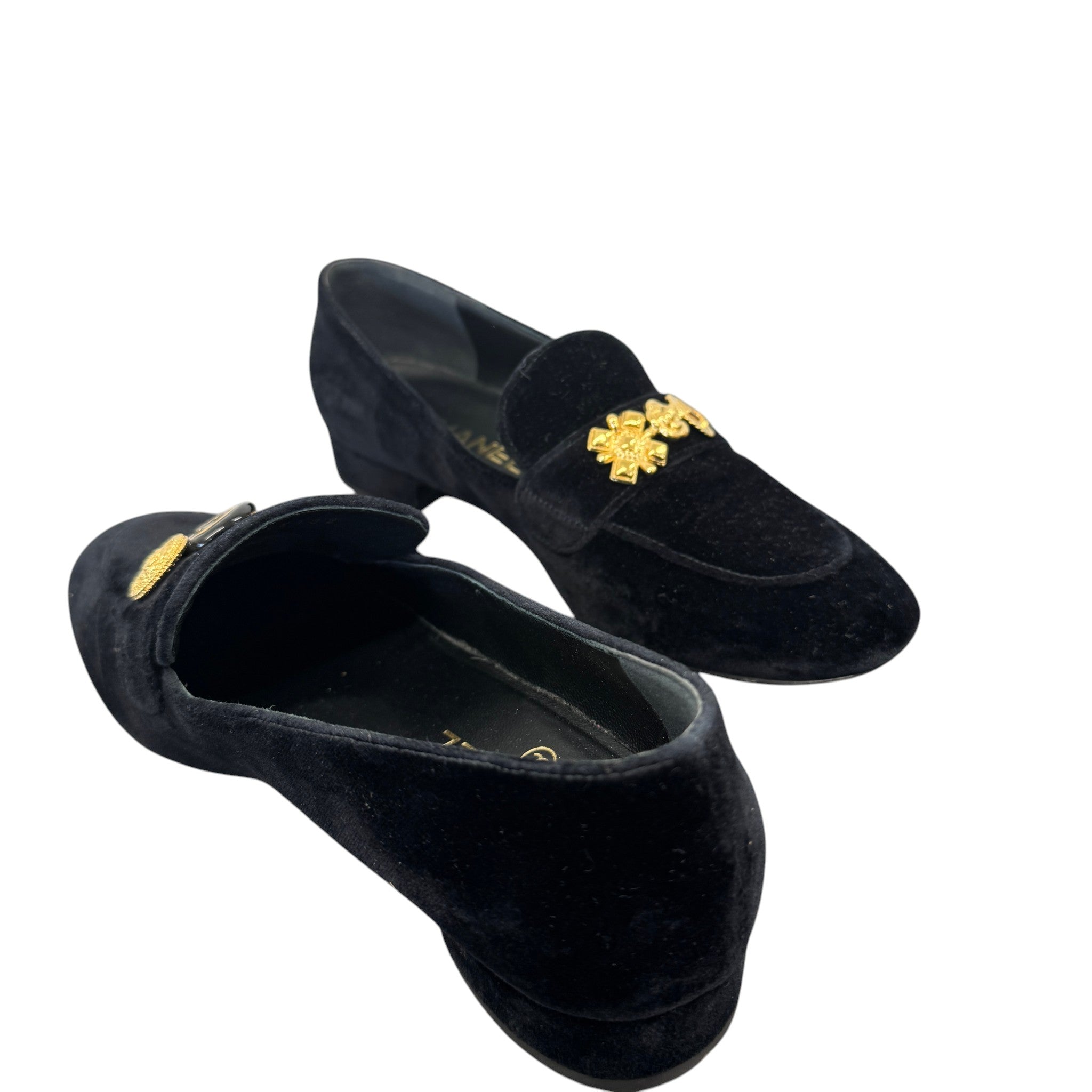 Women's Cc Charm Loafers Black Size EU 37 / UK 4