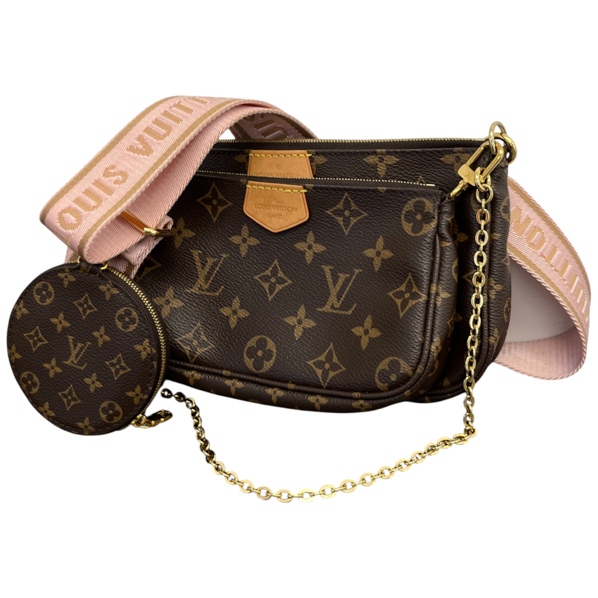 Women's Monogram Multi Pochette Bag Brown