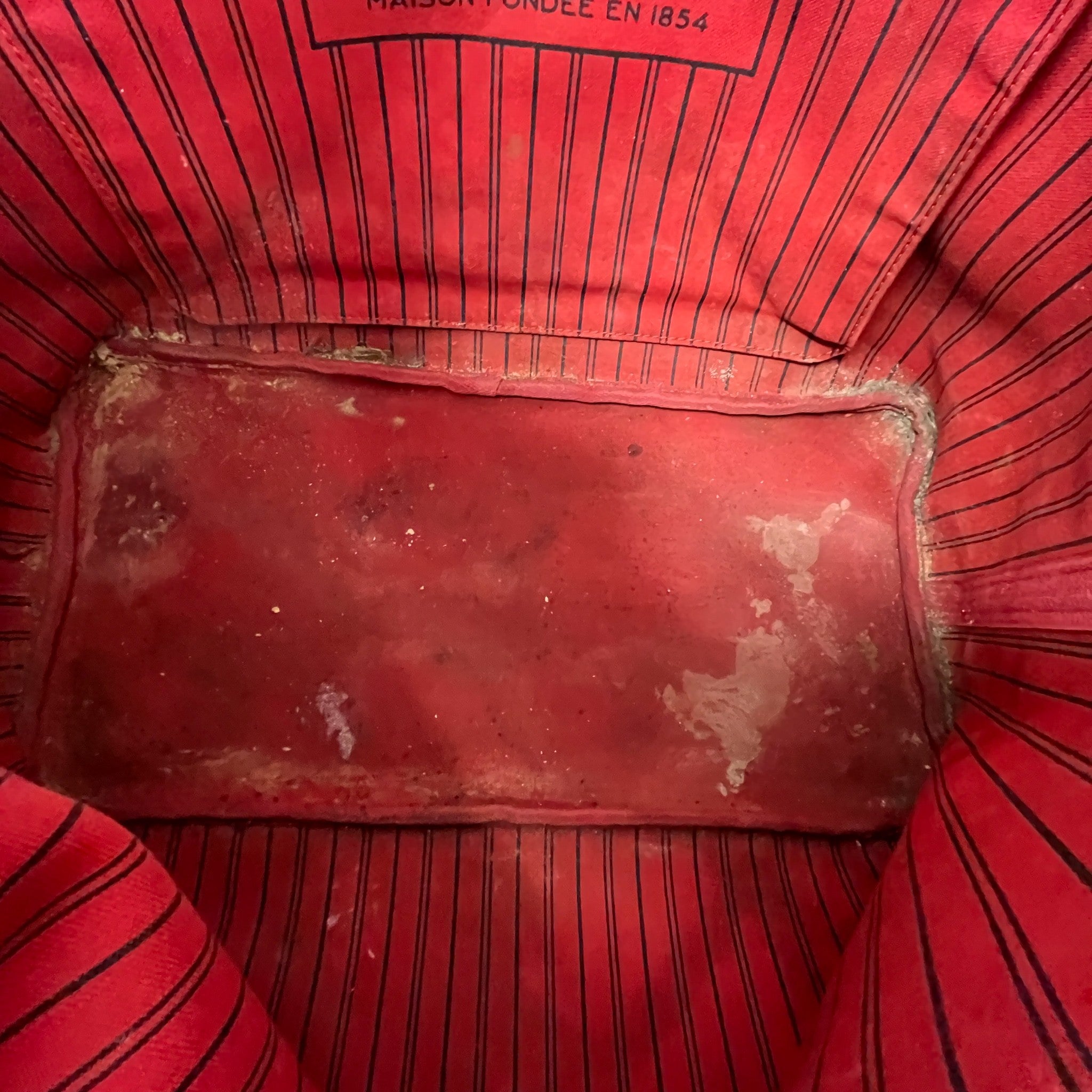 Women's Damier Ebene Neverfull Gm Bag Brown