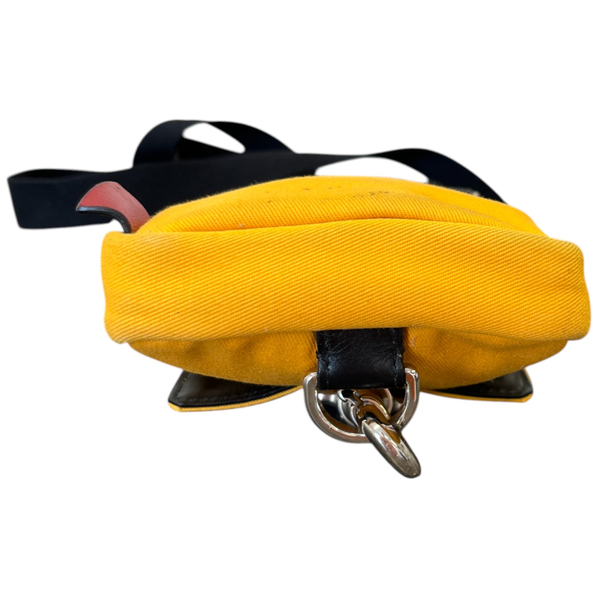 Men's Studded Messenger Bag Yellow