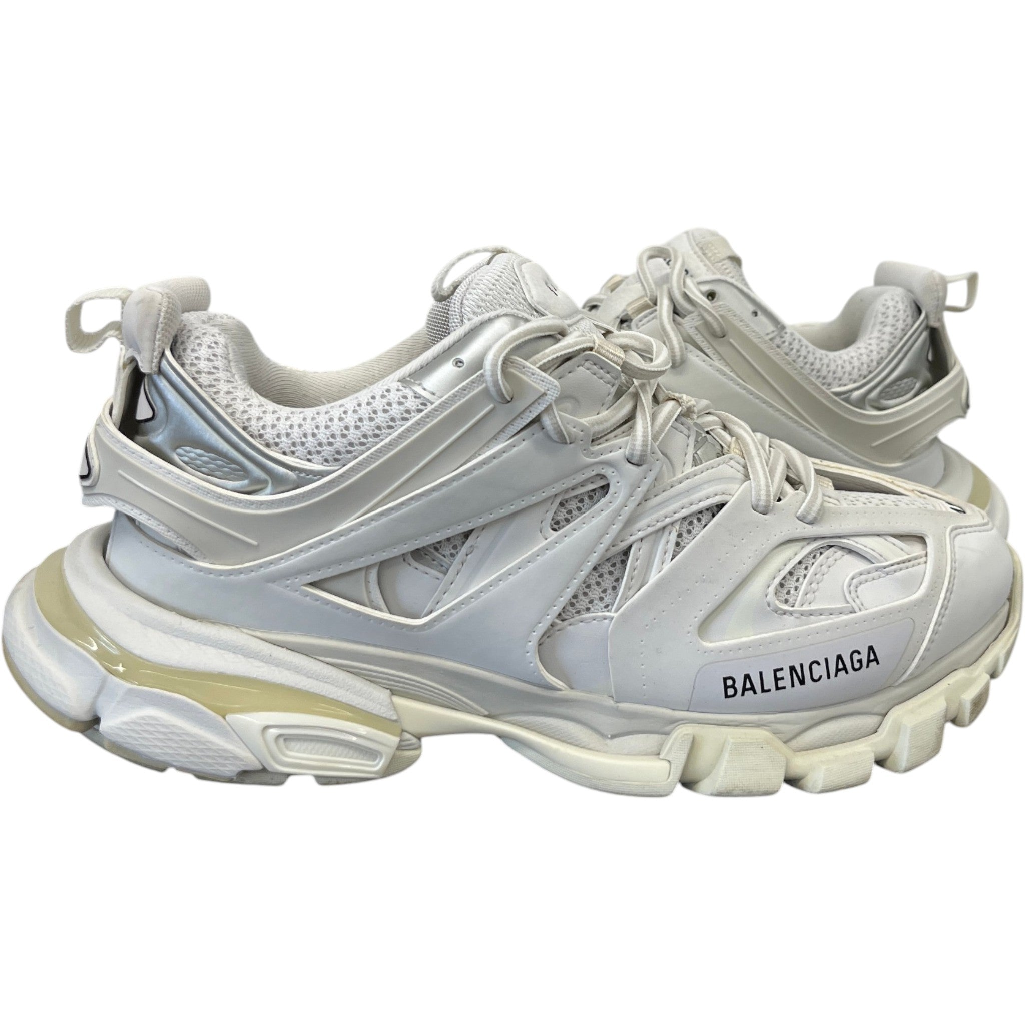Men's Tracks Low Trainers White Size EU 41 / UK 7