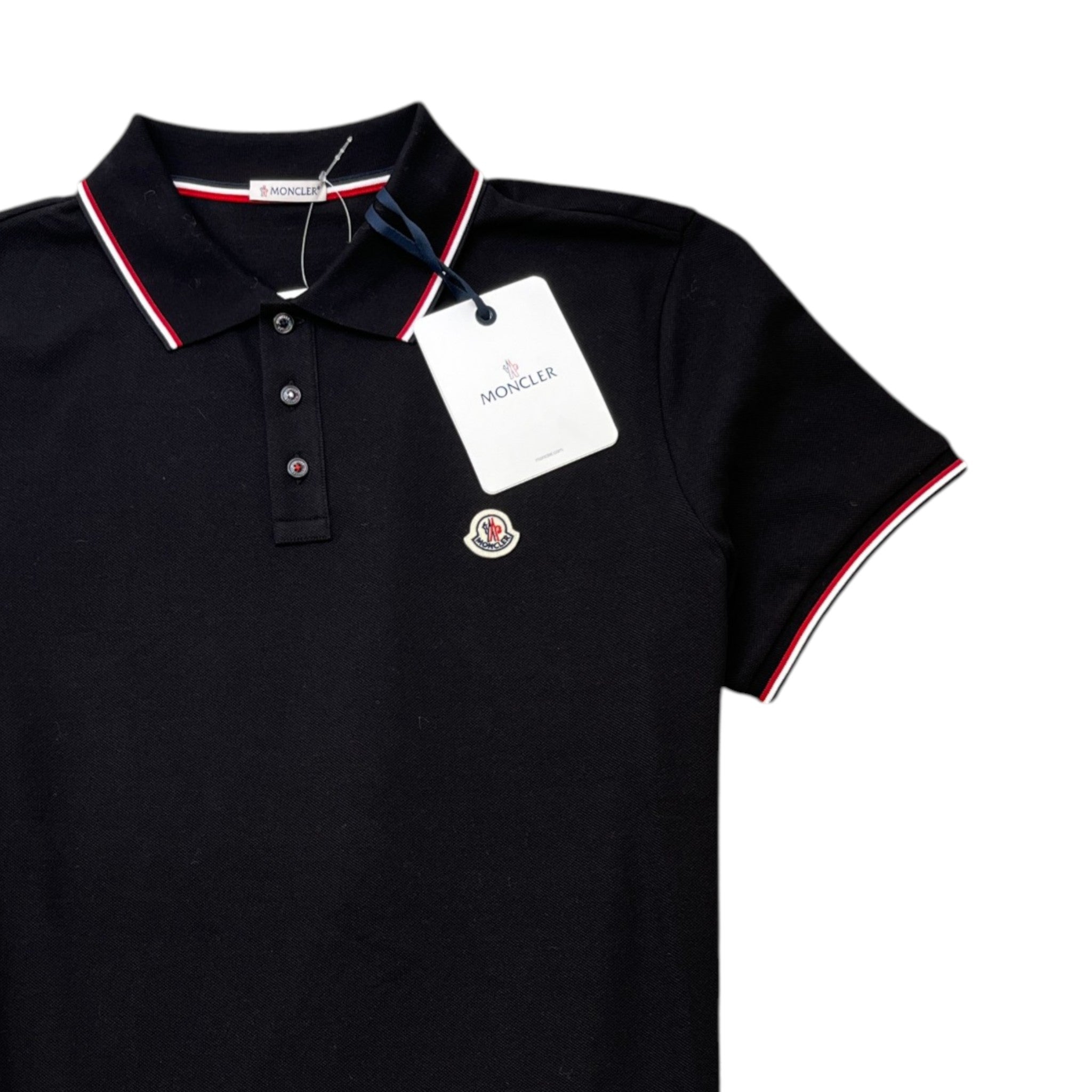 Men's Ss Maglia Polo Shirt Black Size XXL