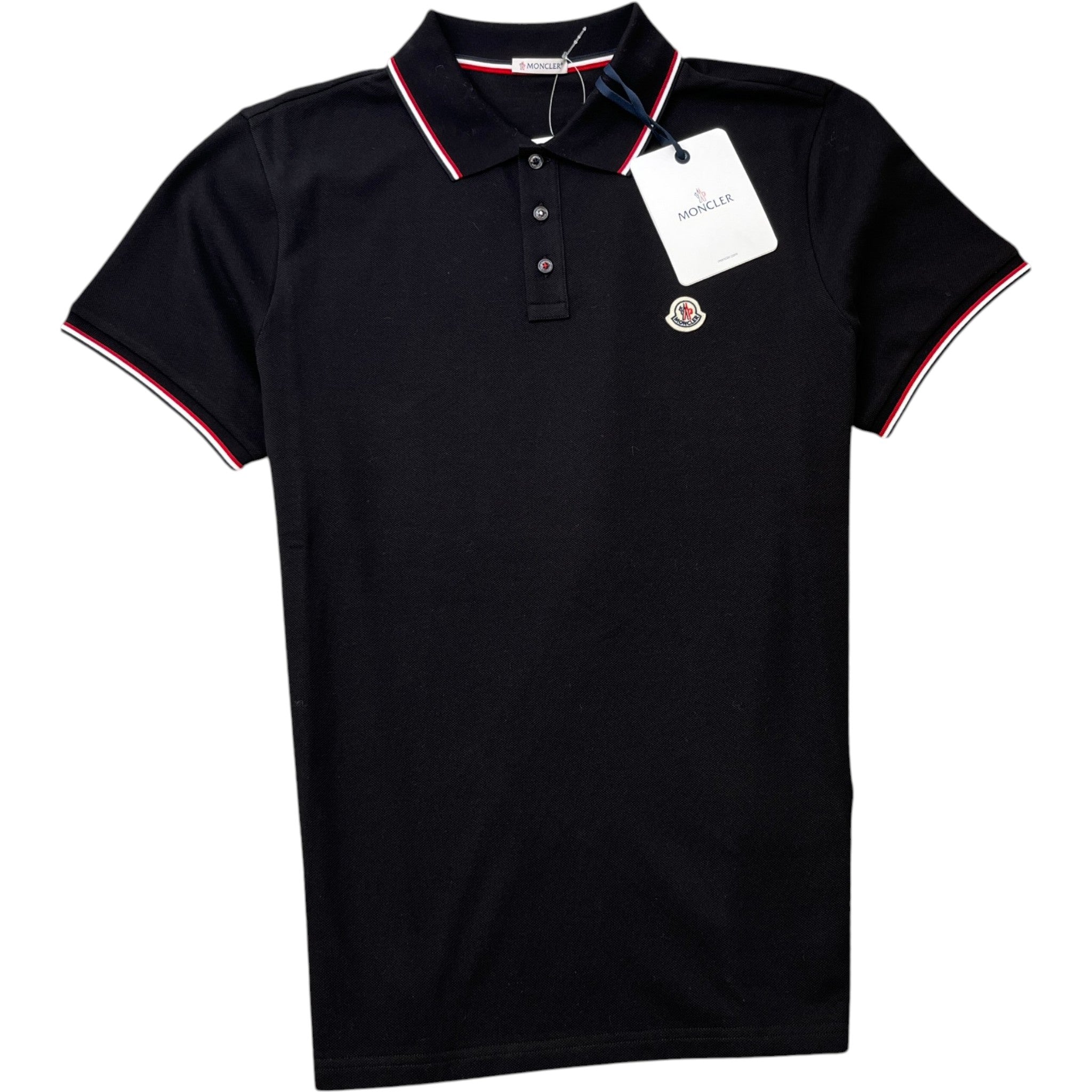 Men's Ss Polo Shirt Black Size M