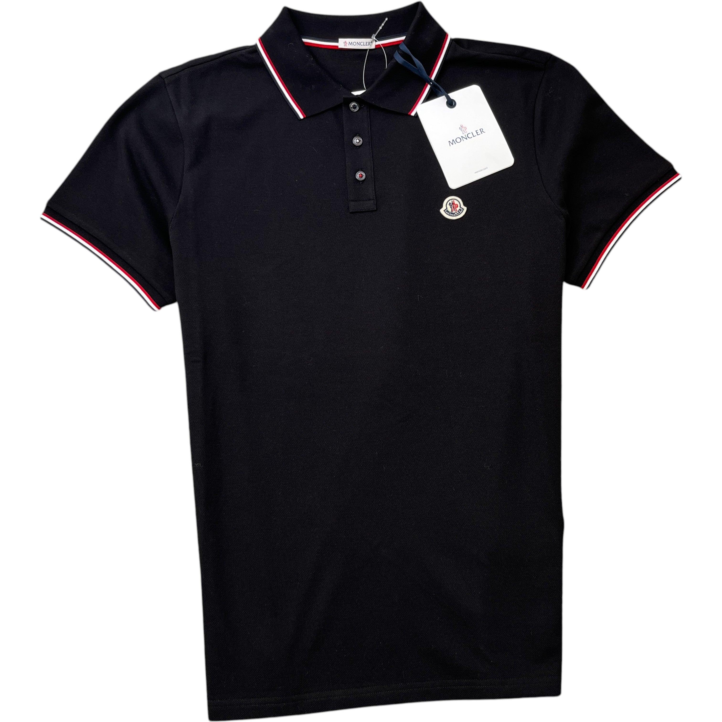 Men's Ss Polo Shirt Black Size XXL