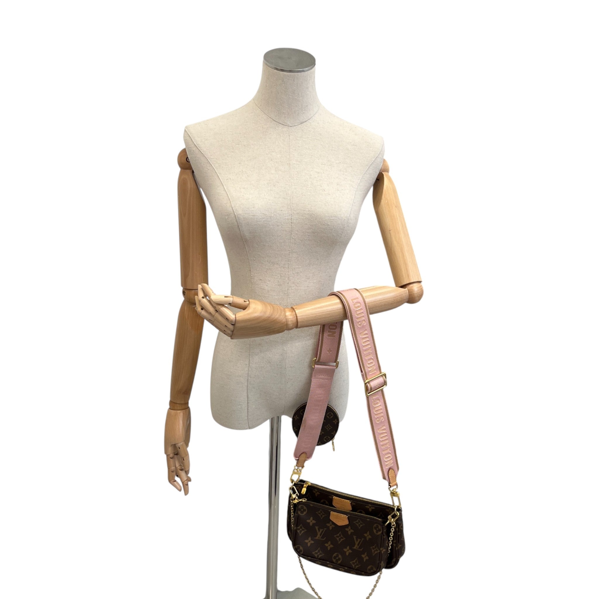 Women's Monogram Multi Pochette Bag Brown