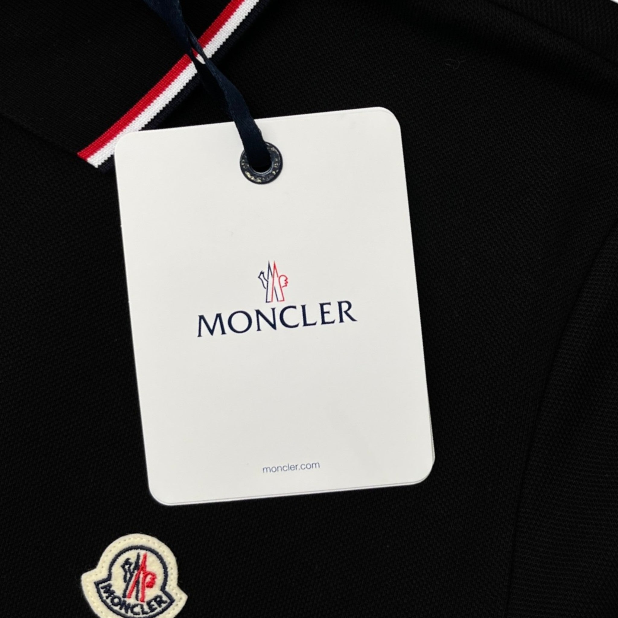 Men's Ss Polo Shirt Black Size M