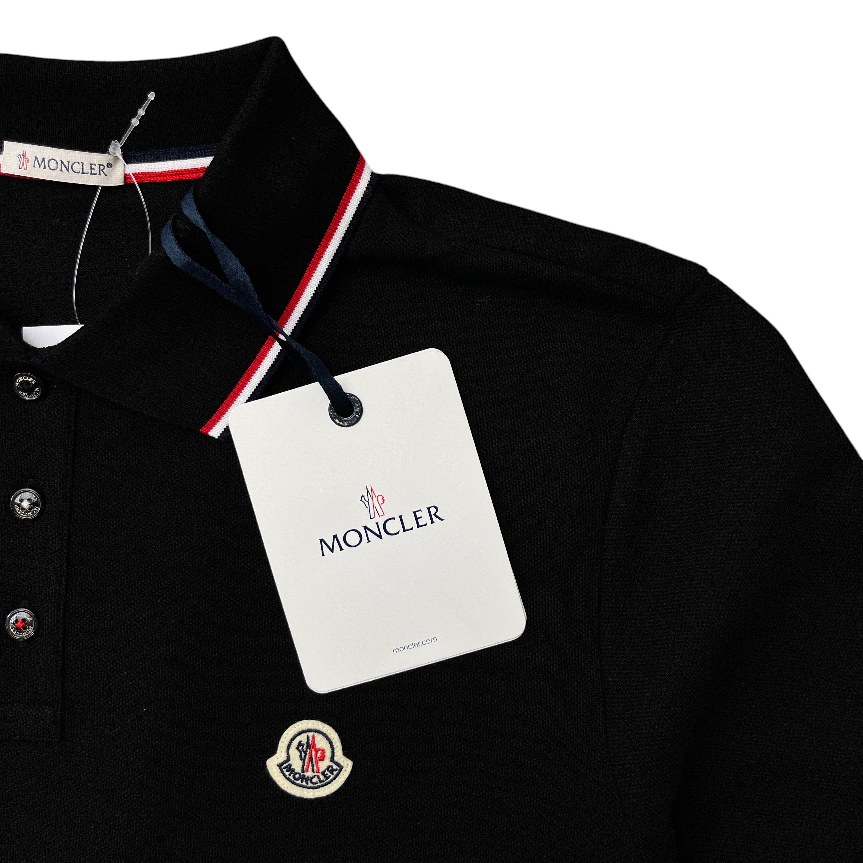 Men's Ss Polo Shirt Black Size S