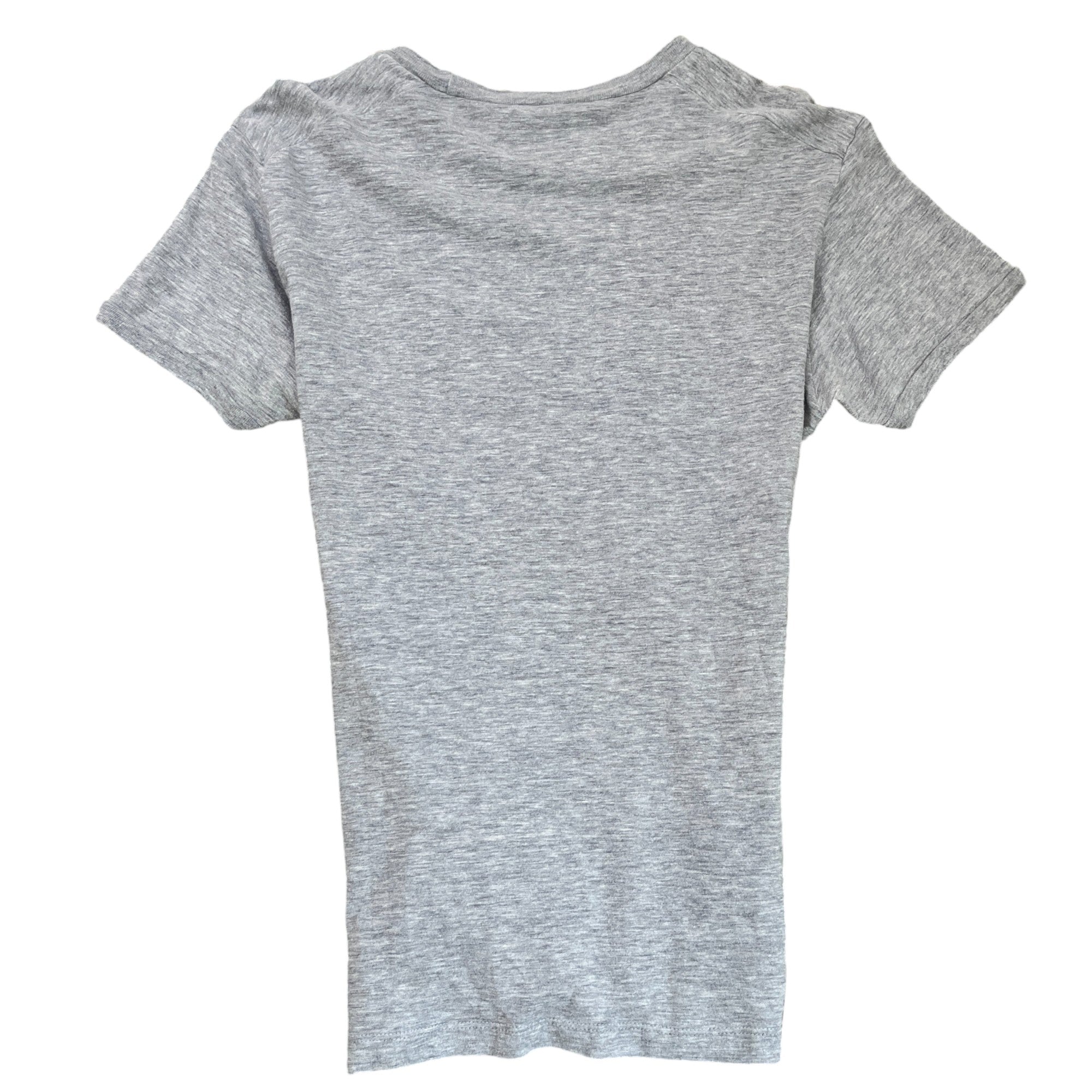 Men's Logo Print T-Shirt Grey Size M