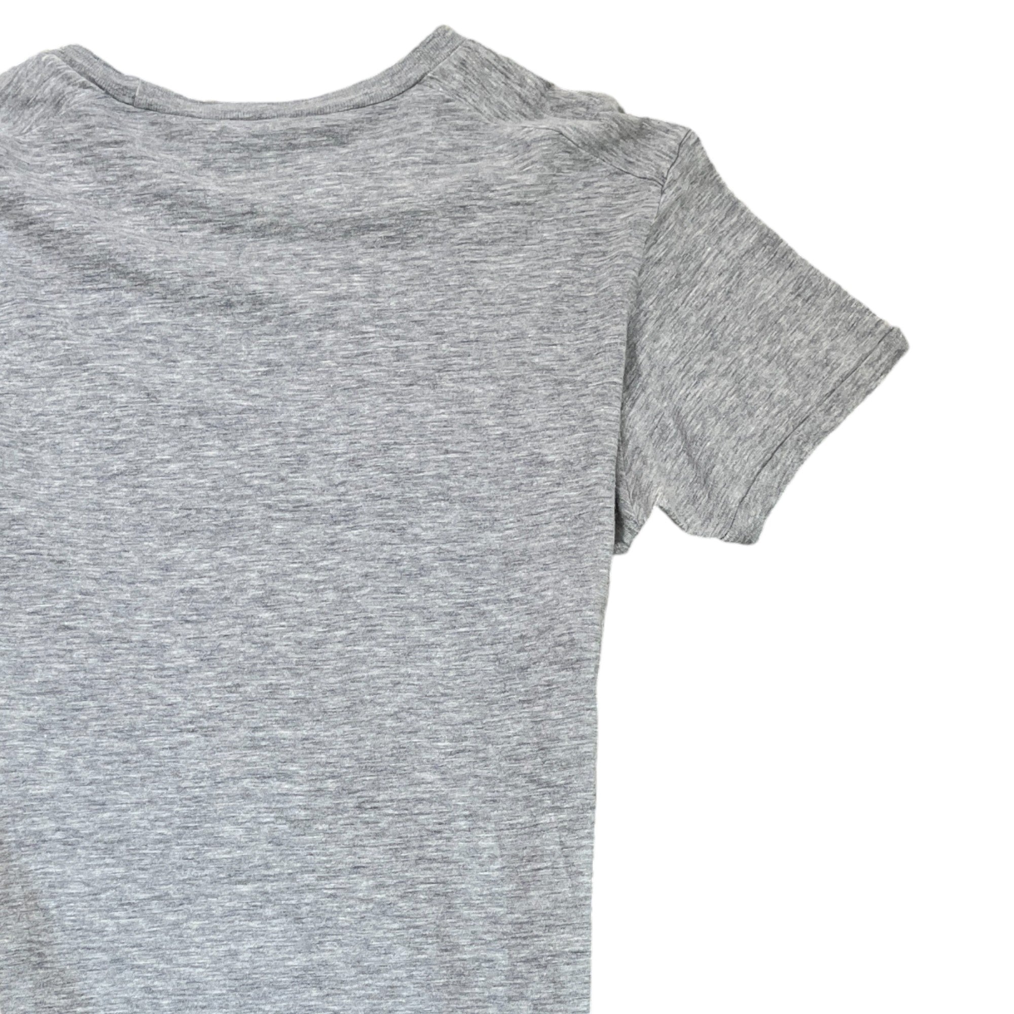 Men's Logo Print T-Shirt Grey Size M