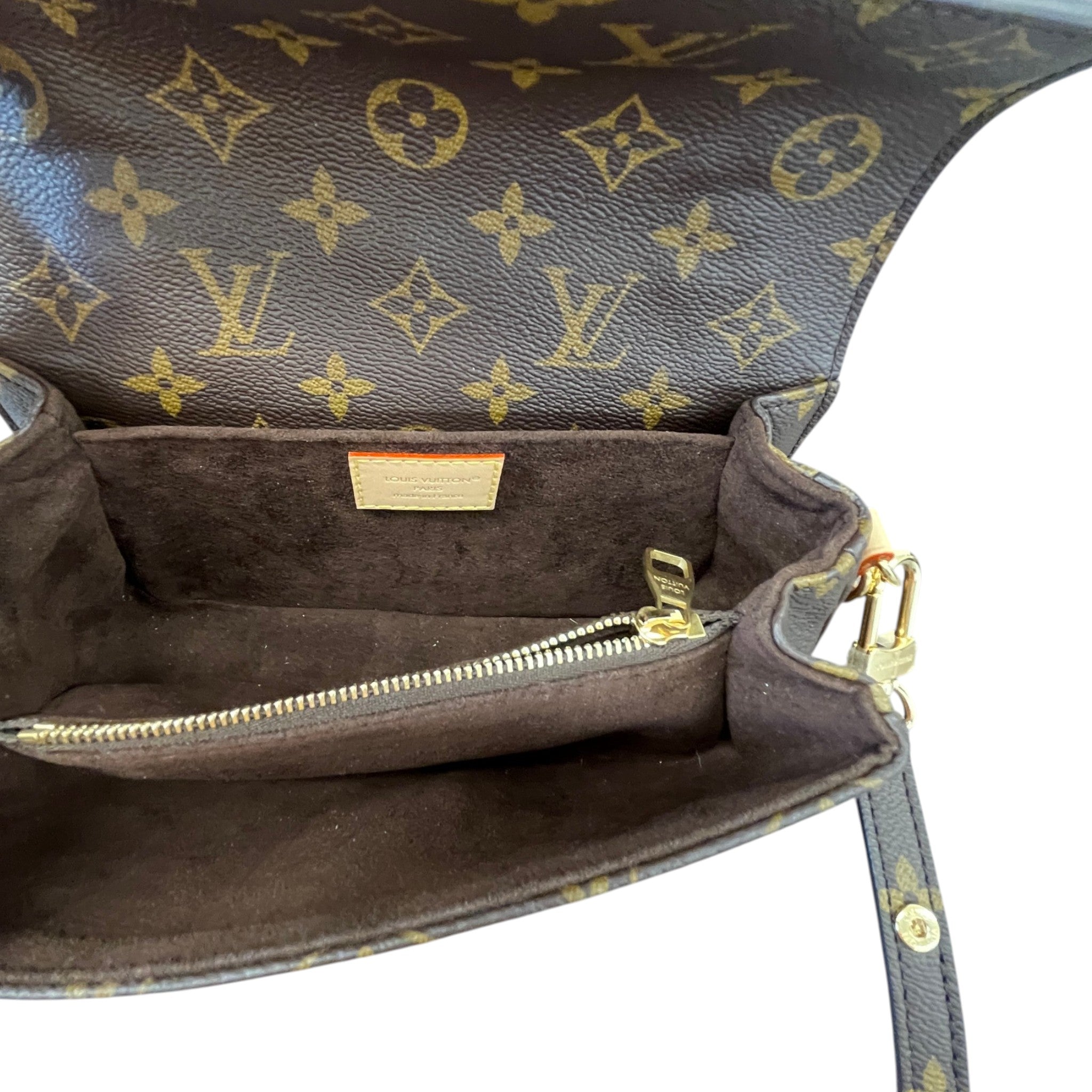 Women's Monogram Pochette Métis East West Handbag Brown