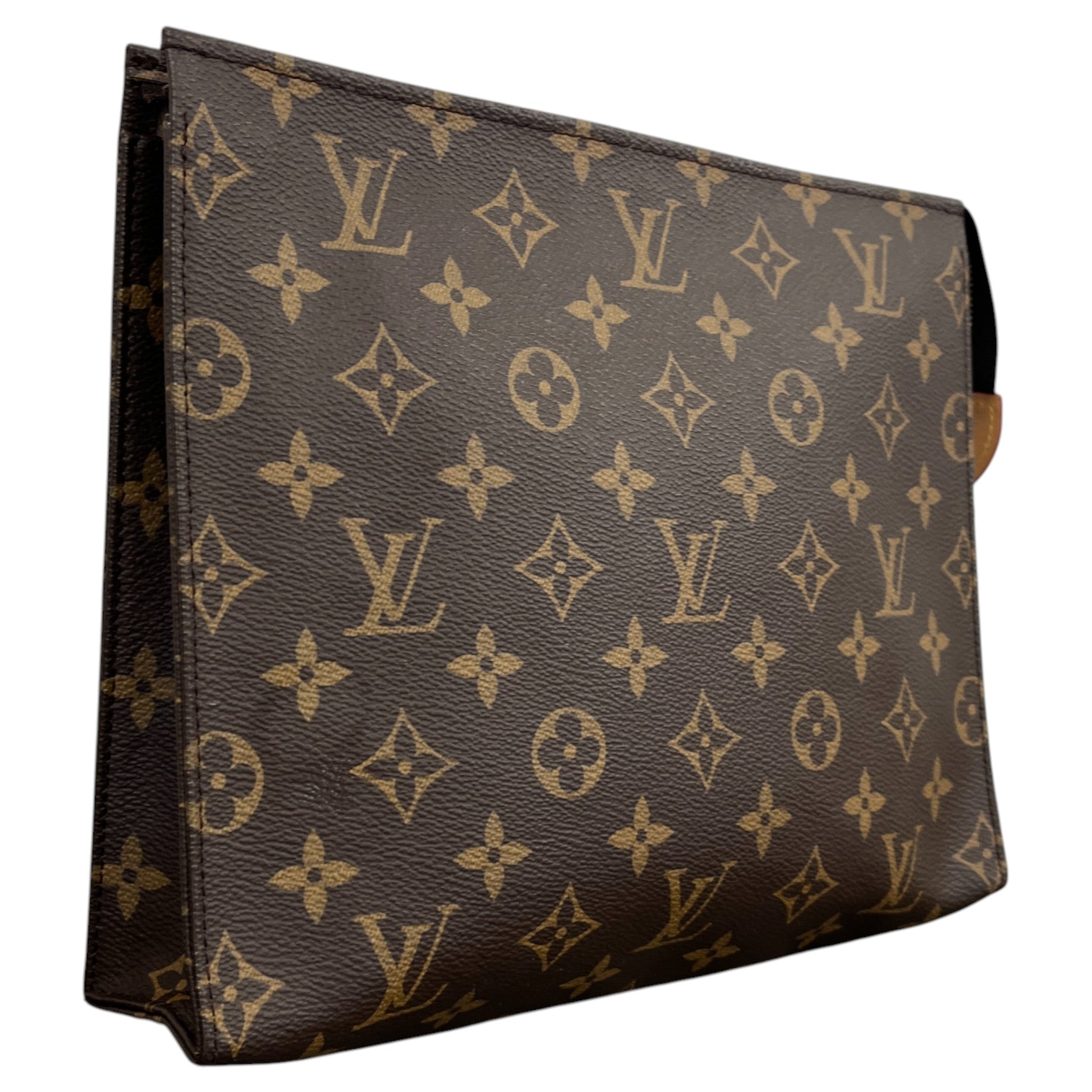 Women's Monogram Toiletry Bag Brown