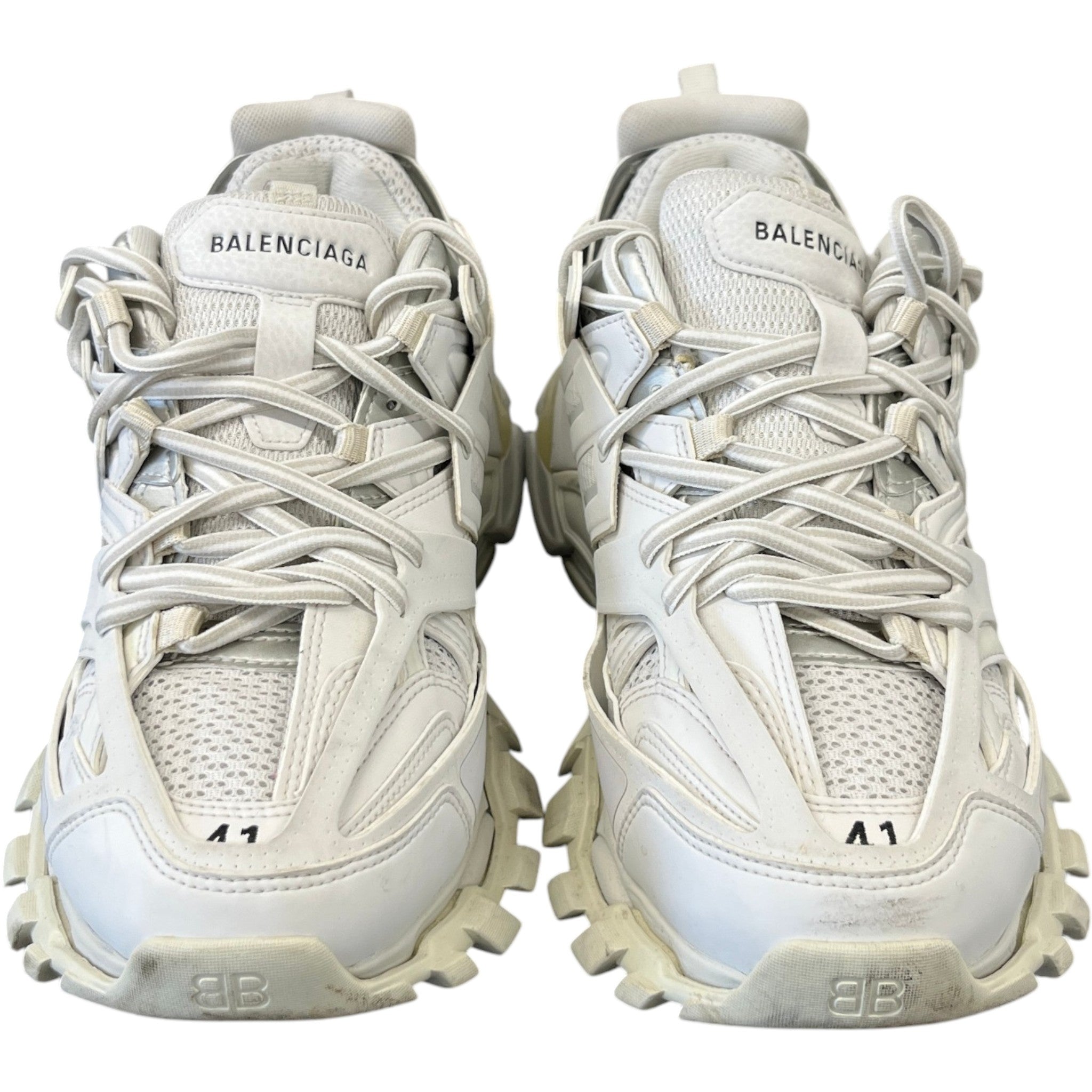 Men's Tracks Low Trainers White Size EU 41 / UK 7