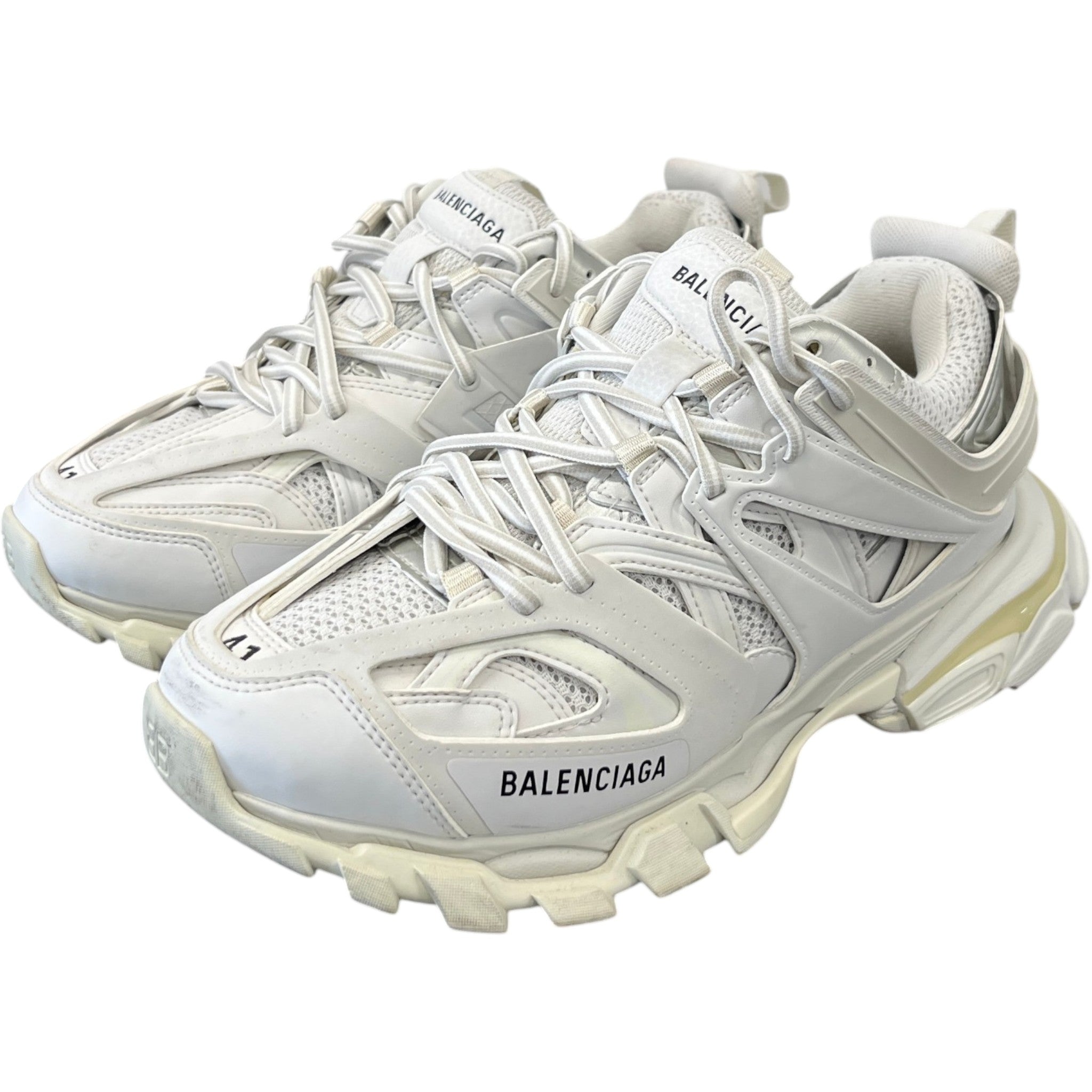 Men's Tracks Low Trainers White Size EU 41 / UK 7