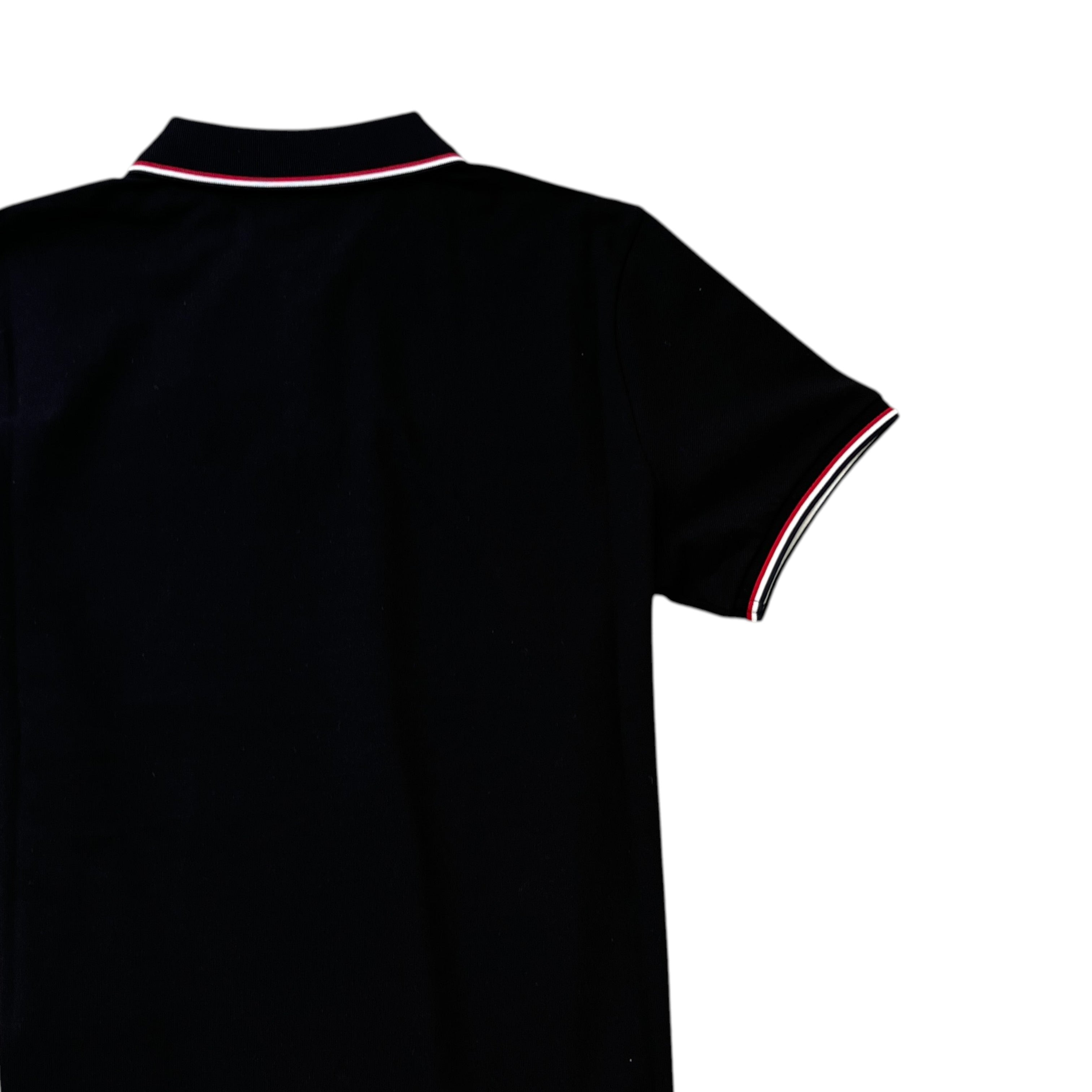 Men's Ss Polo Shirt Black Size S