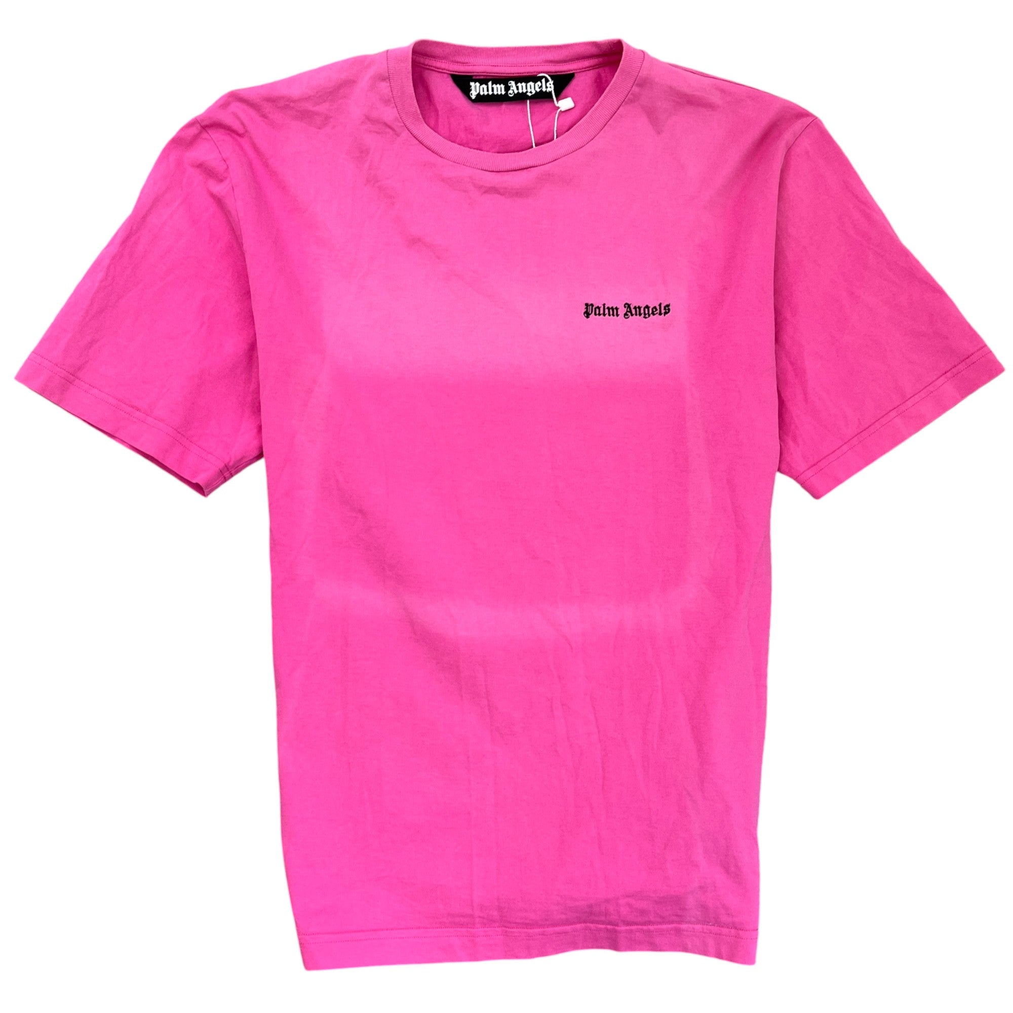 Men's Logo Print T-Shirt Pink Size S