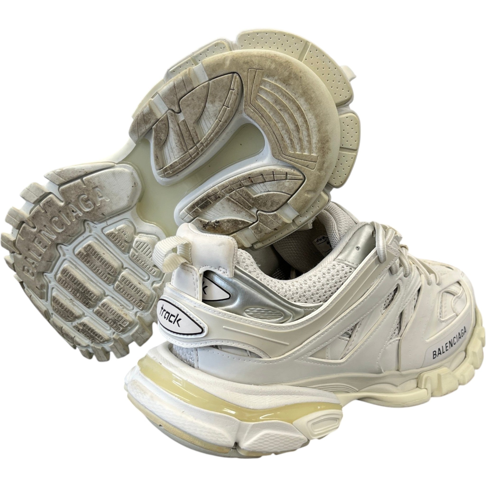 Men's Tracks Low Trainers White Size EU 41 / UK 7