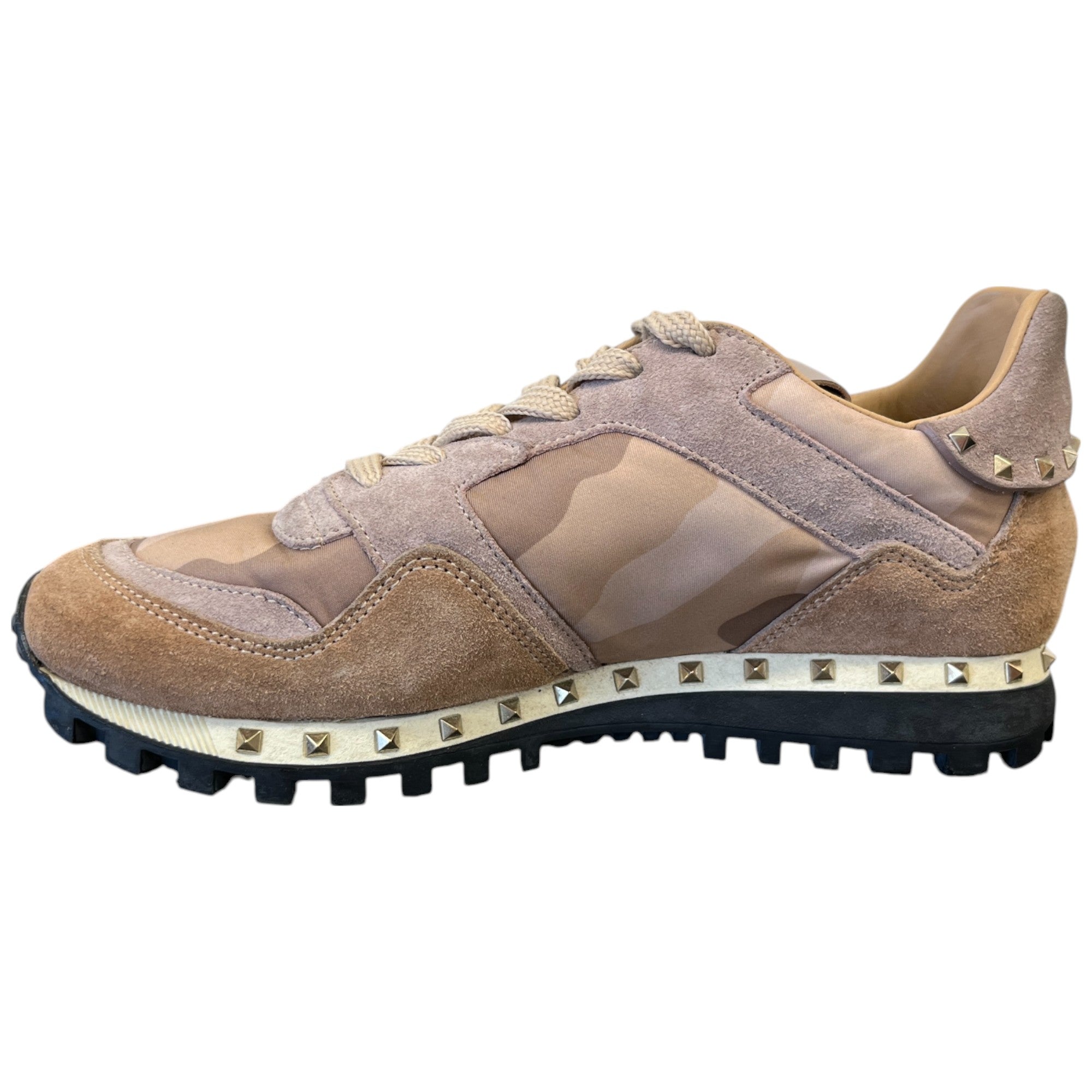 Women's Rockstud Low Trainers Pink Size EU 36 / UK 3