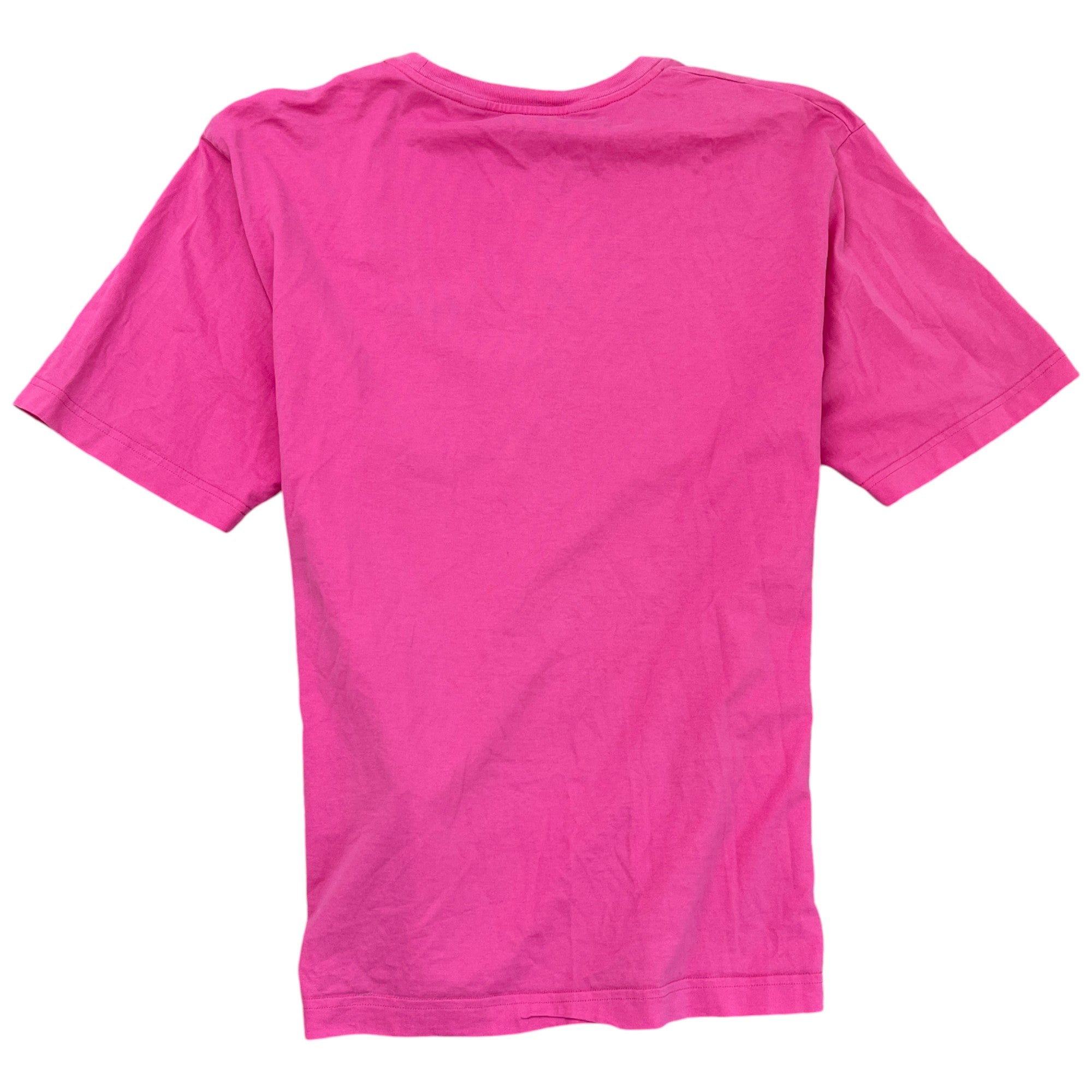 Men's Logo Print T-Shirt Pink Size S