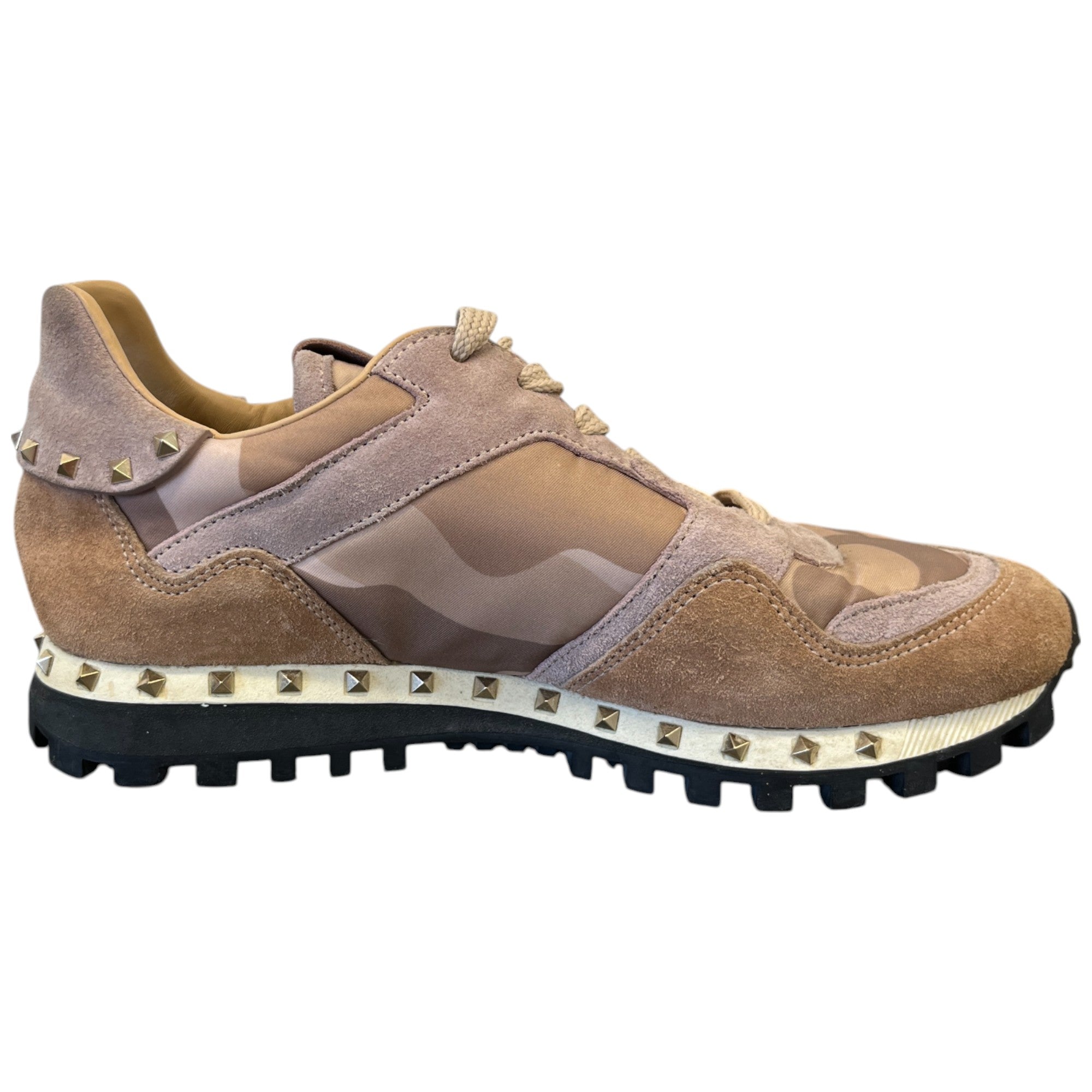 Women's Rockstud Low Trainers Pink Size EU 36 / UK 3