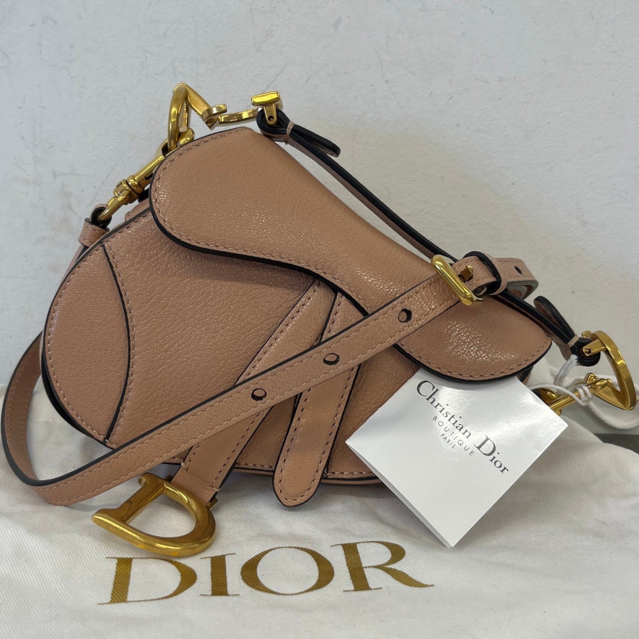 Women's Saddle Micro Bag Bag Nude