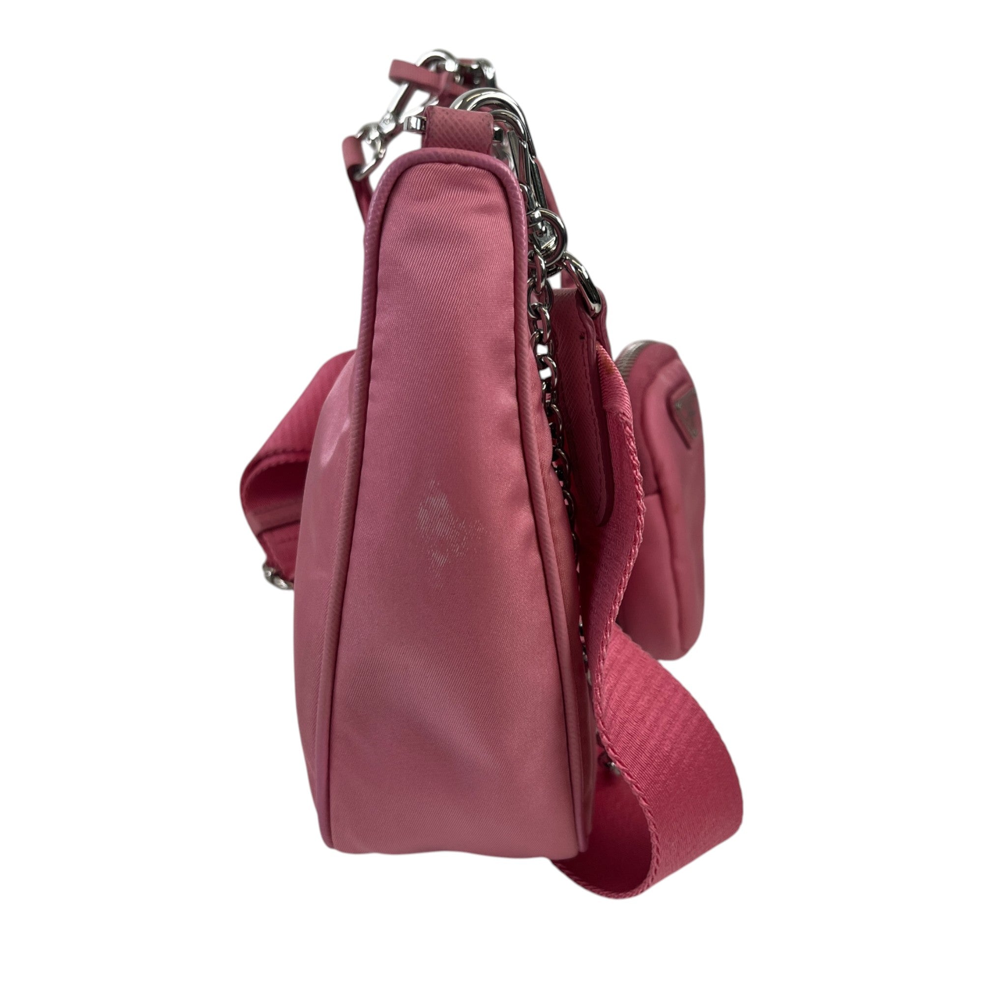 Women's Plaque Logo Bag Pink
