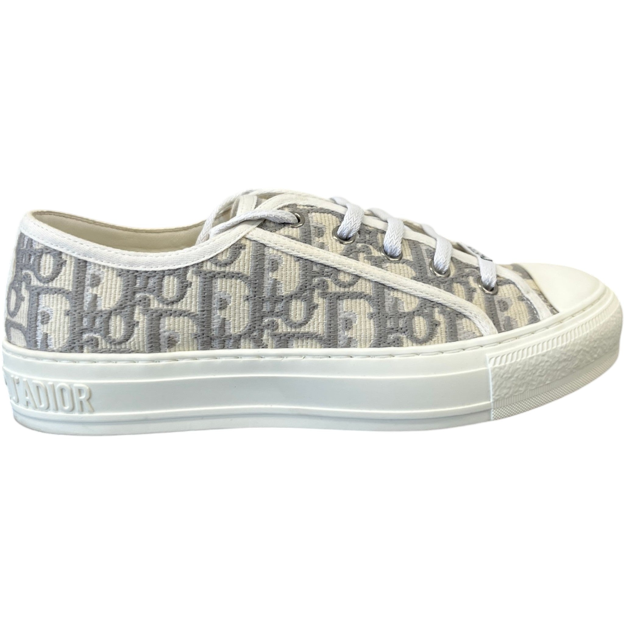 Women's Walk'N'Dior Low Trainers Grey Size EU 37 / UK 4