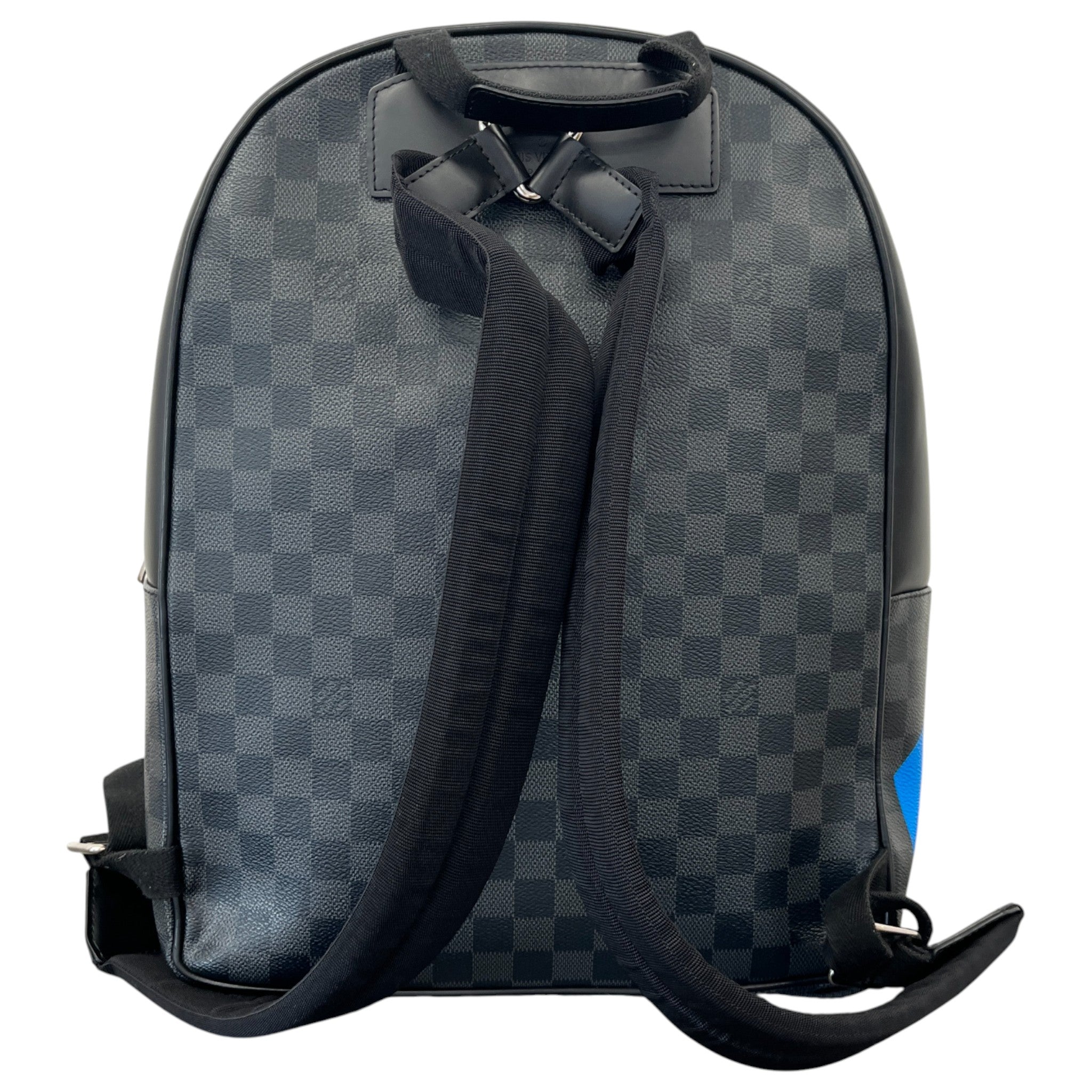 Men's Damier Graphite Josh Sticker Backpack Black