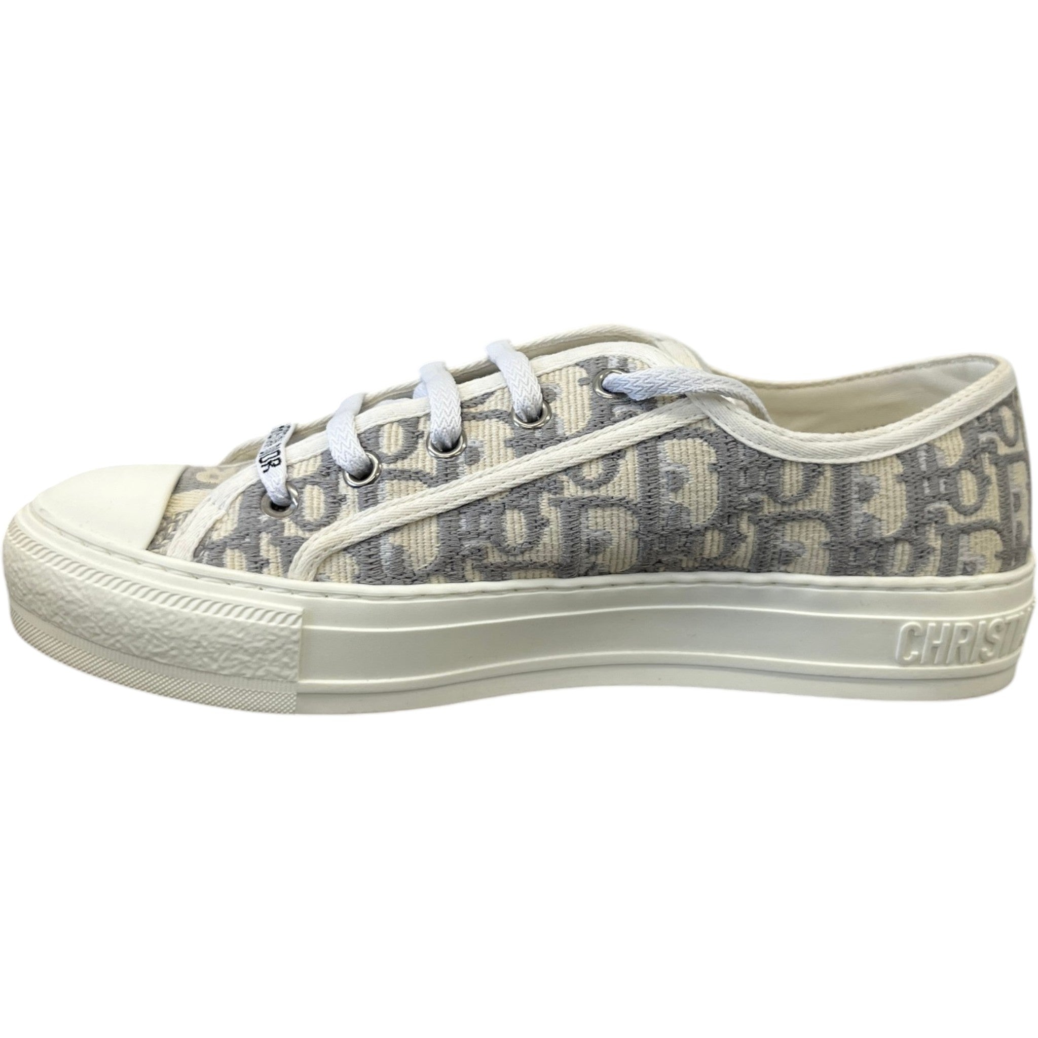 Women's Walk'N'Dior Low Trainers Grey Size EU 37 / UK 4