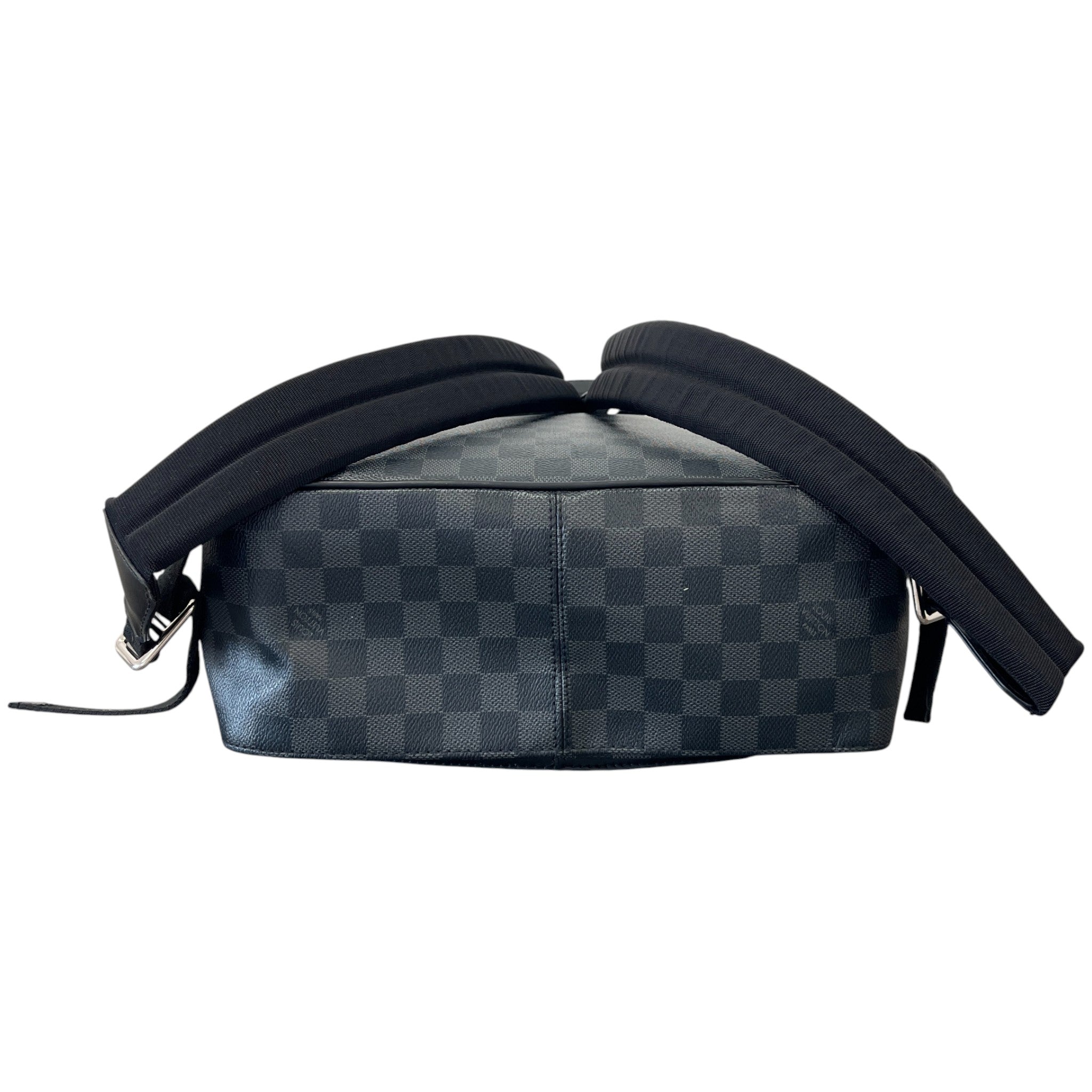 Men's Damier Graphite Josh Sticker Backpack Black