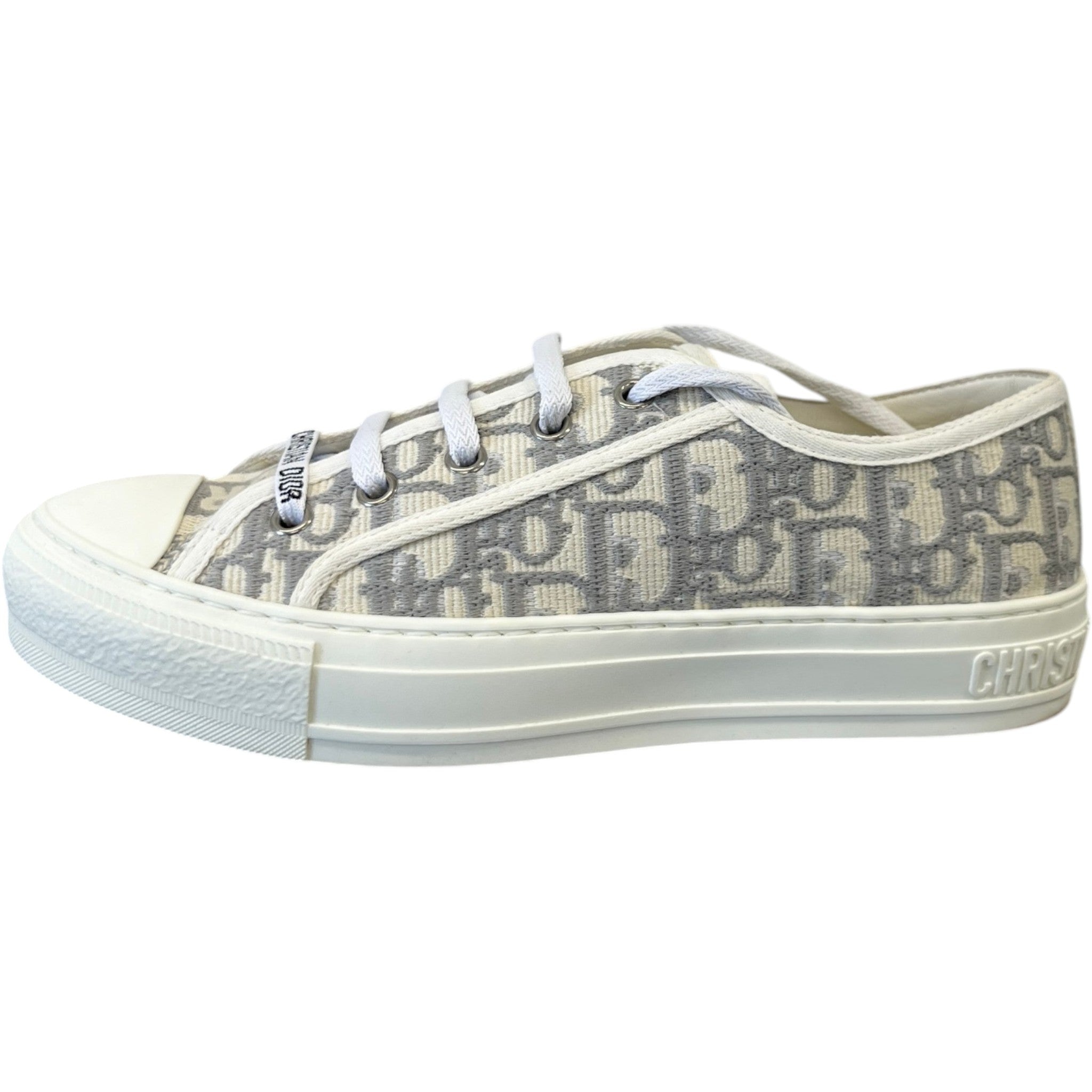 Women's Walk'N'Dior Low Trainers Grey Size EU 37 / UK 4