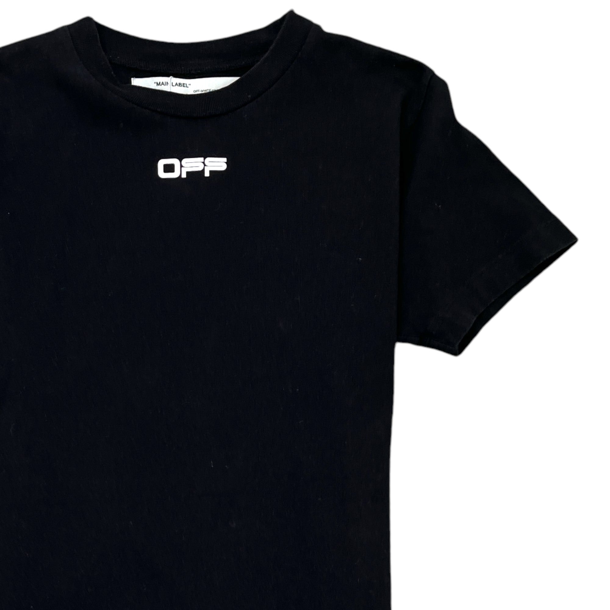 Men's Airport Arrow Logo T-Shirt Black Size XS