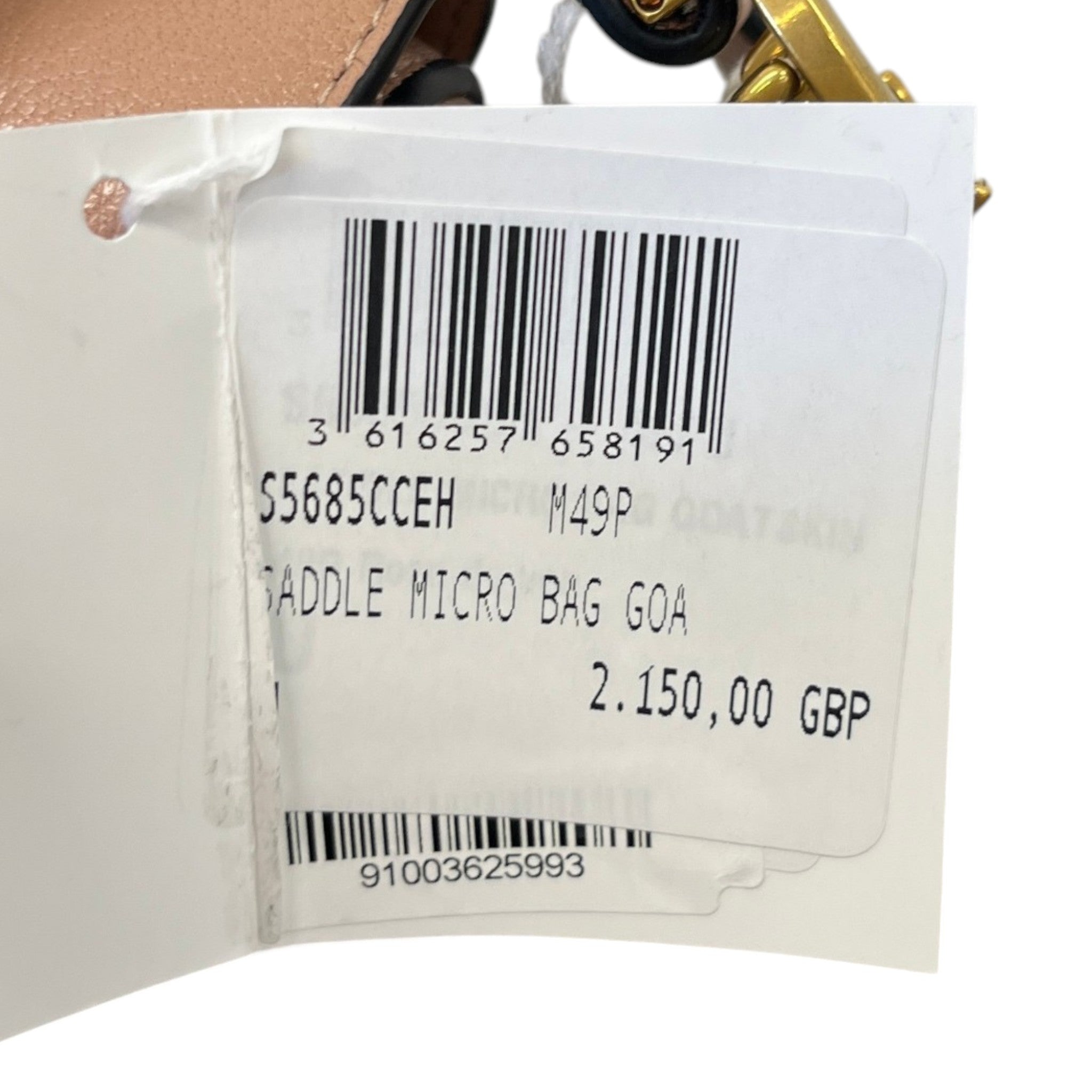 Women's Saddle Micro Bag Bag Nude