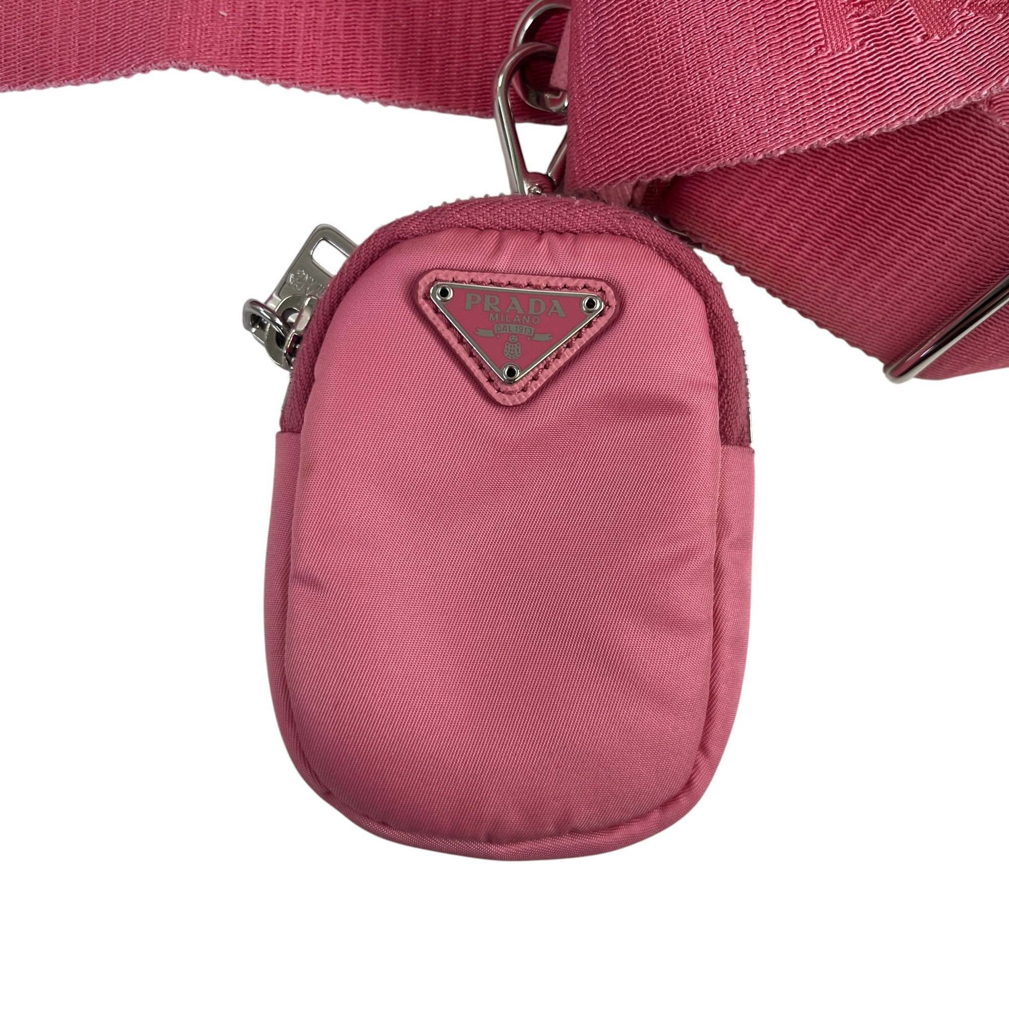 Women's Plaque Logo Bag Pink