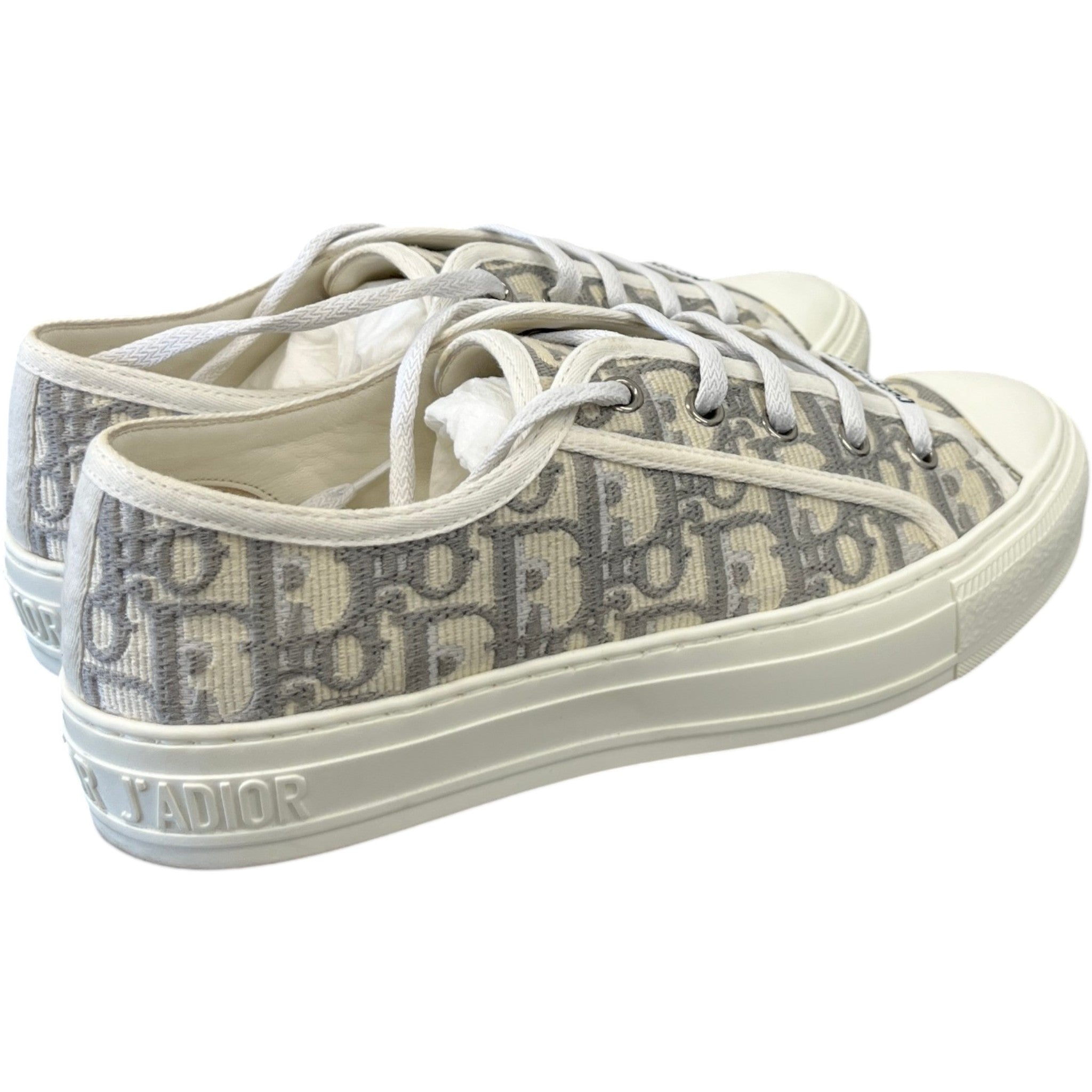 Women's Walk'N'Dior Low Trainers Grey Size EU 37 / UK 4